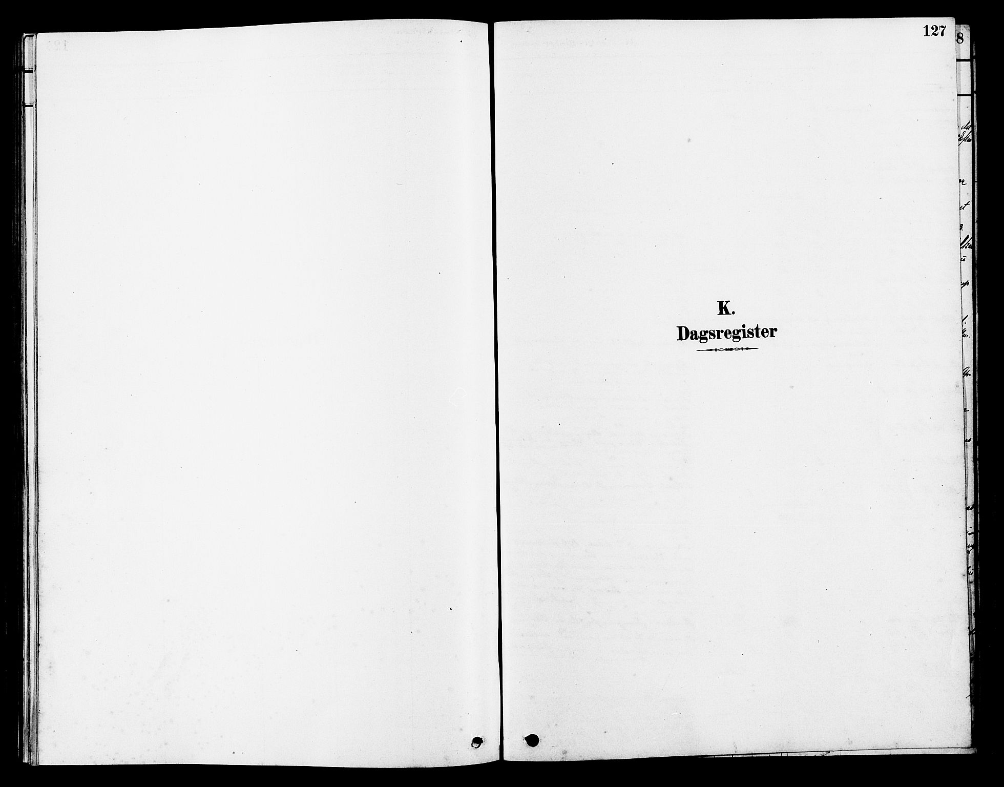 Torvastad sokneprestkontor, SAST/A -101857/H/Ha/Haa/L0014: Parish register (official) no. A 13, 1879-1888, p. 127