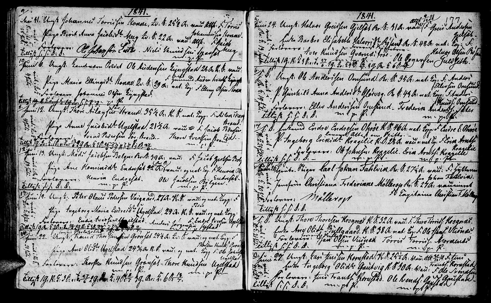 Ministerialprotokoller, klokkerbøker og fødselsregistre - Møre og Romsdal, AV/SAT-A-1454/568/L0795: Parish register (official) no. 568A04, 1802-1845, p. 177