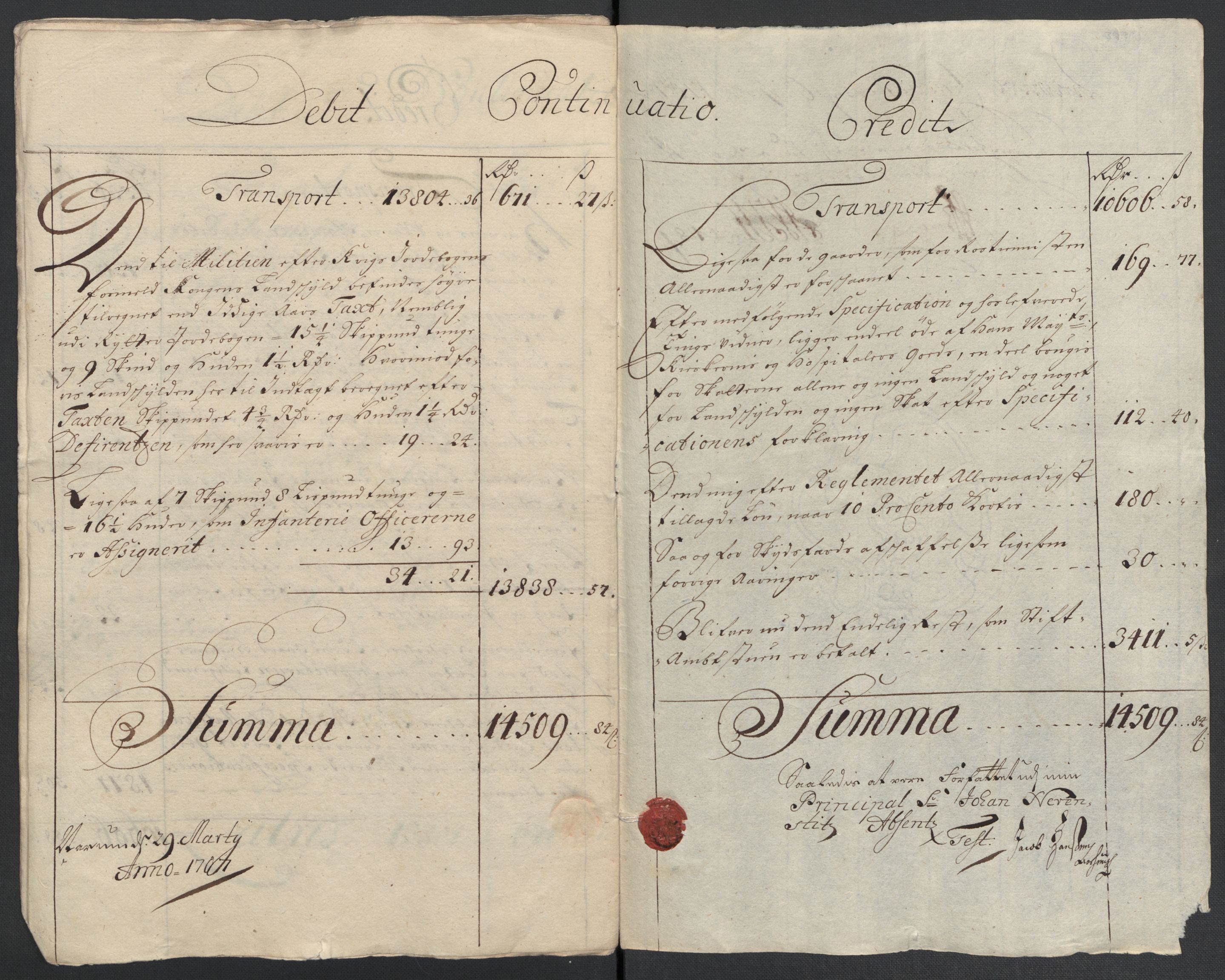 Rentekammeret inntil 1814, Reviderte regnskaper, Fogderegnskap, RA/EA-4092/R18/L1304: Fogderegnskap Hadeland, Toten og Valdres, 1706, p. 12