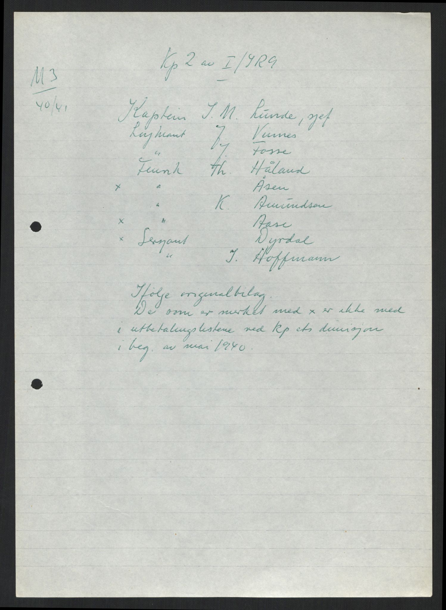 Forsvaret, Forsvarets krigshistoriske avdeling, AV/RA-RAFA-2017/Y/Yb/L0099: II-C-11-400  -  4. Divisjon., 1940, p. 16