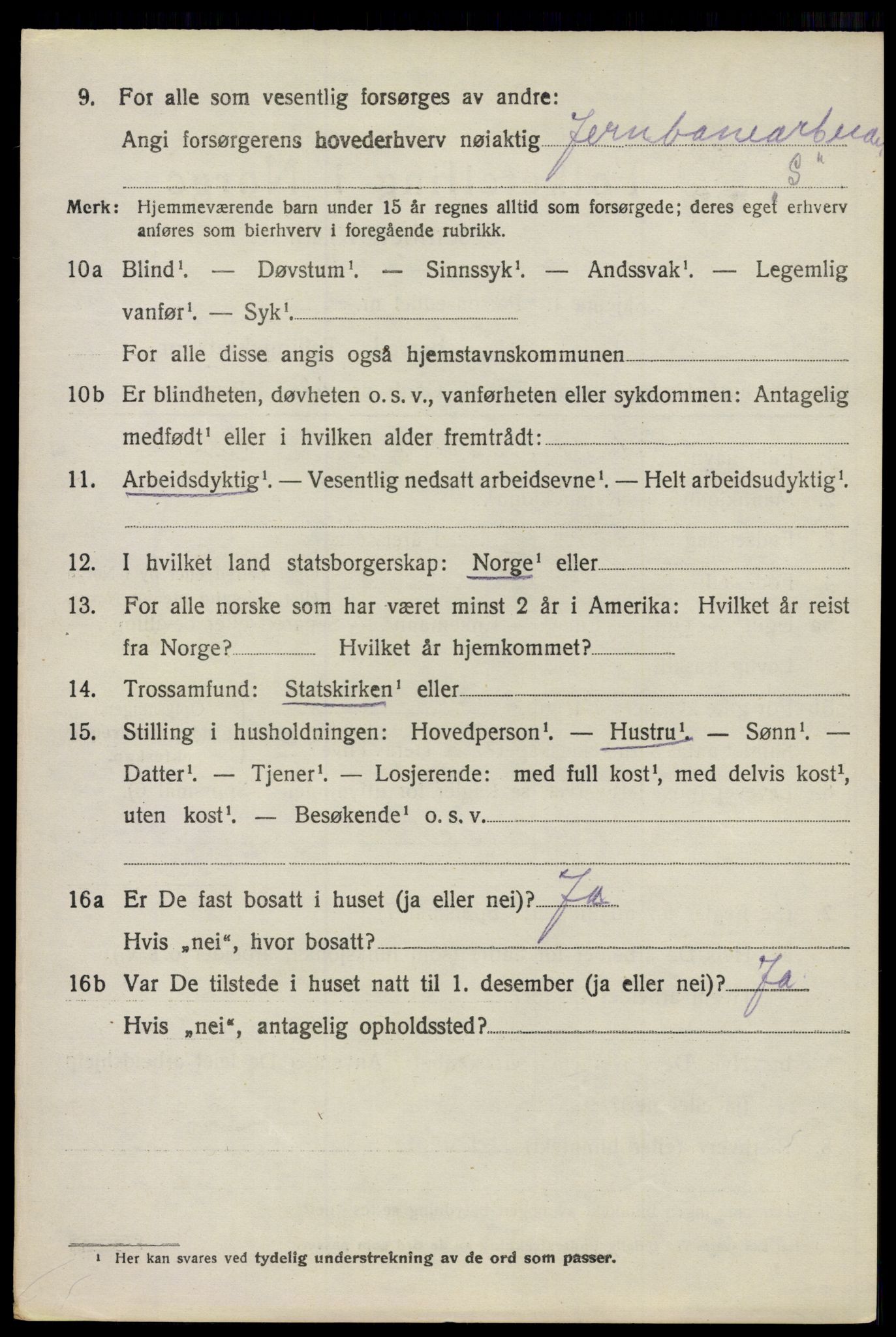 SAO, 1920 census for Asker, 1920, p. 12641