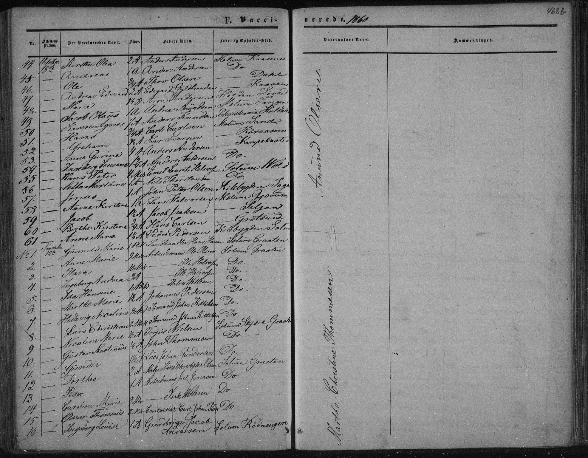 Solum kirkebøker, AV/SAKO-A-306/F/Fa/L0007: Parish register (official) no. I 7, 1856-1864, p. 468