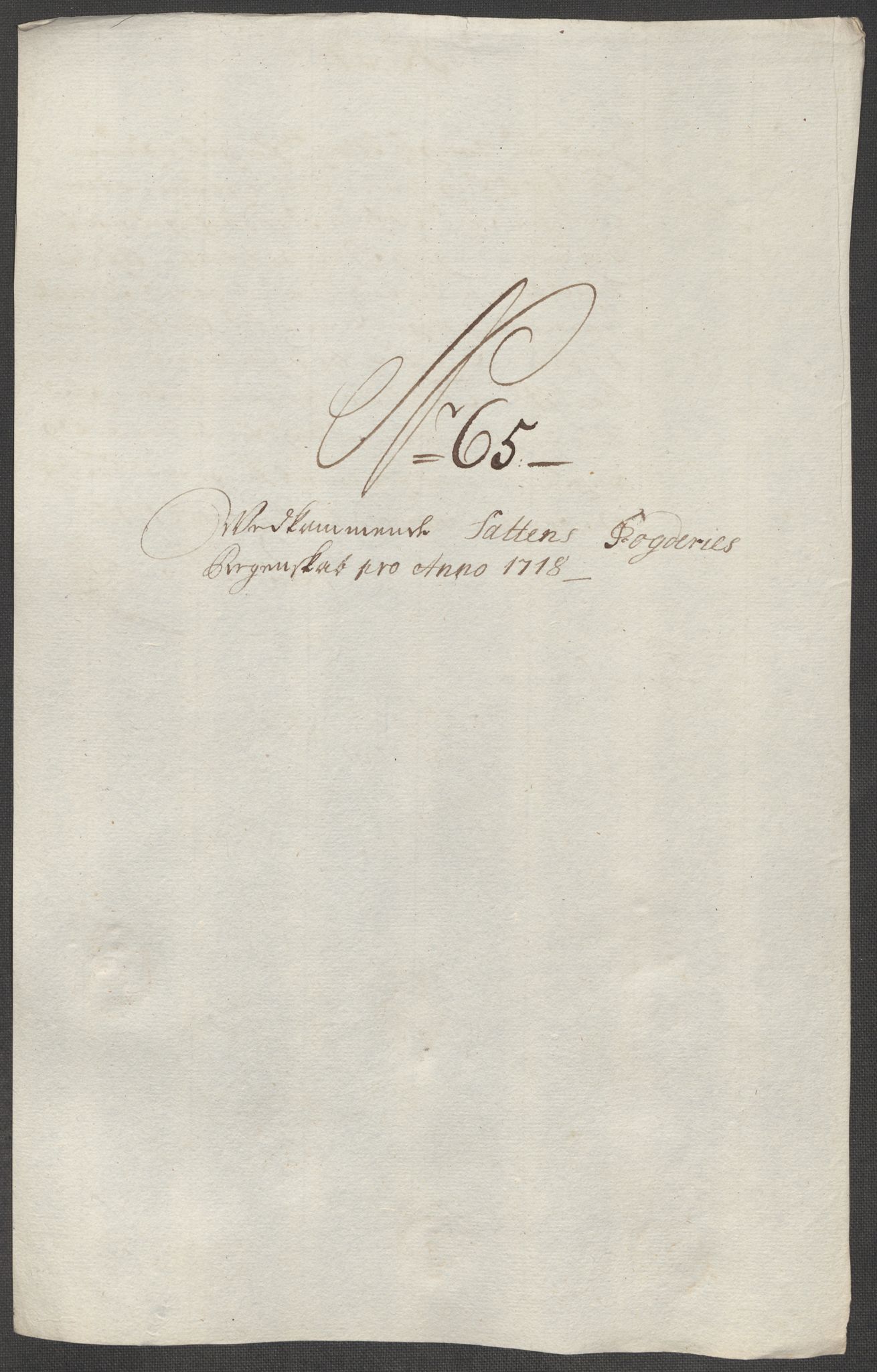 Rentekammeret inntil 1814, Reviderte regnskaper, Fogderegnskap, AV/RA-EA-4092/R66/L4588: Fogderegnskap Salten, 1718, p. 375