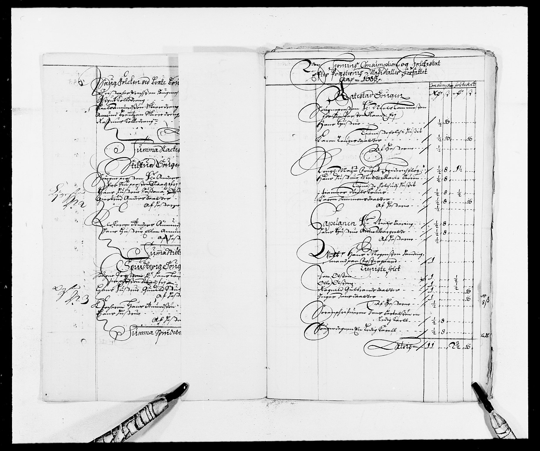 Rentekammeret inntil 1814, Reviderte regnskaper, Fogderegnskap, AV/RA-EA-4092/R05/L0275: Fogderegnskap Rakkestad, 1685-1686, p. 149