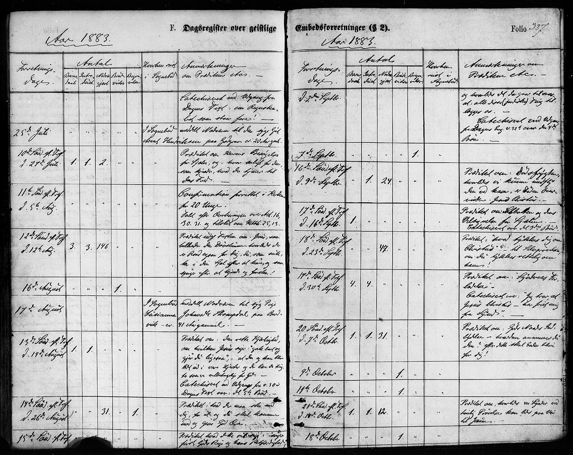 Ministerialprotokoller, klokkerbøker og fødselsregistre - Nordland, AV/SAT-A-1459/814/L0225: Parish register (official) no. 814A06, 1875-1885, p. 327