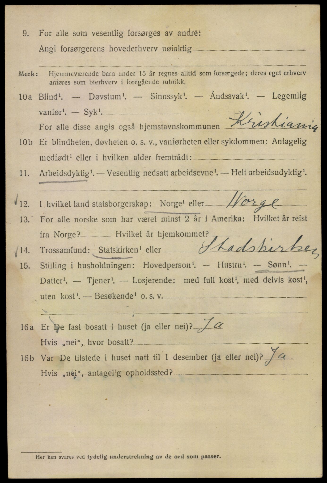 SAO, 1920 census for Kristiania, 1920, p. 429148