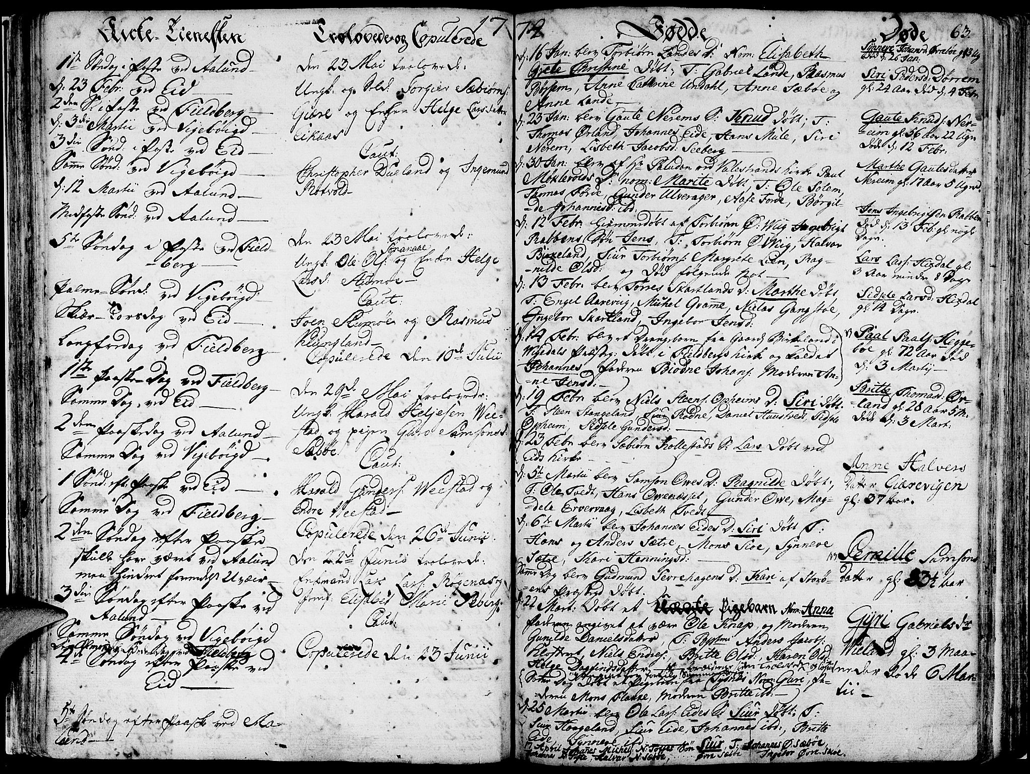 Fjelberg sokneprestembete, AV/SAB-A-75201/H/Haa: Parish register (official) no. A 2, 1760-1788, p. 63