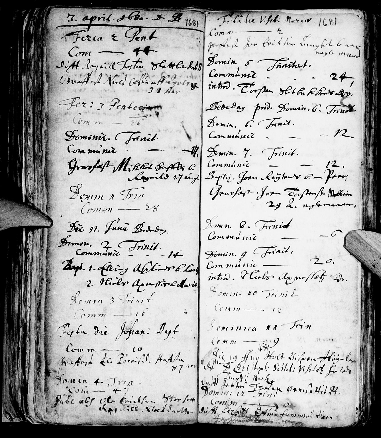 Ministerialprotokoller, klokkerbøker og fødselsregistre - Møre og Romsdal, AV/SAT-A-1454/586/L0976: Parish register (official) no. 586A02, 1664-1702