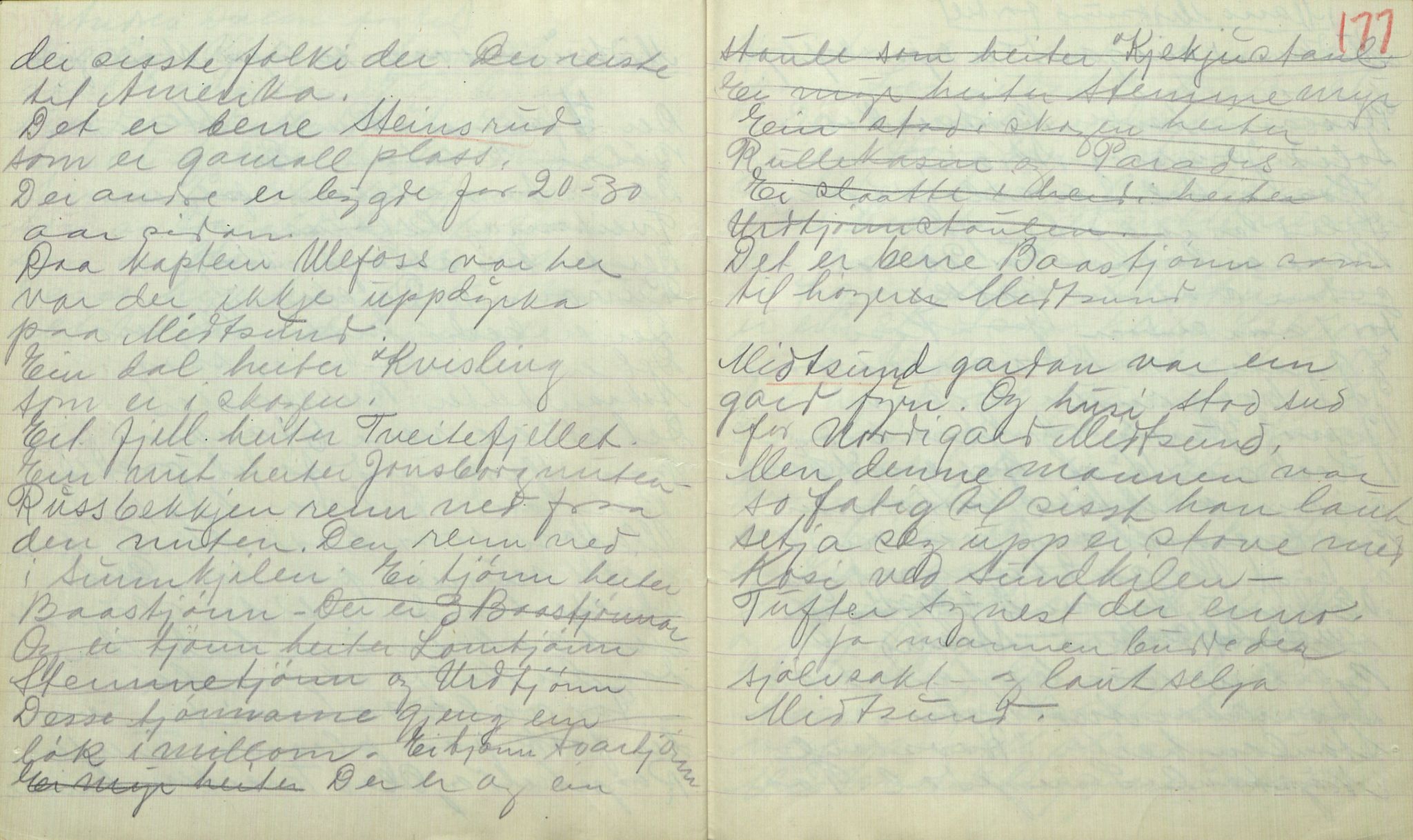 Rikard Berge, TEMU/TGM-A-1003/F/L0017/0003: 551-599 / 553 Kviteseid soge, Signe Vesterdal, 1918, p. 176-177