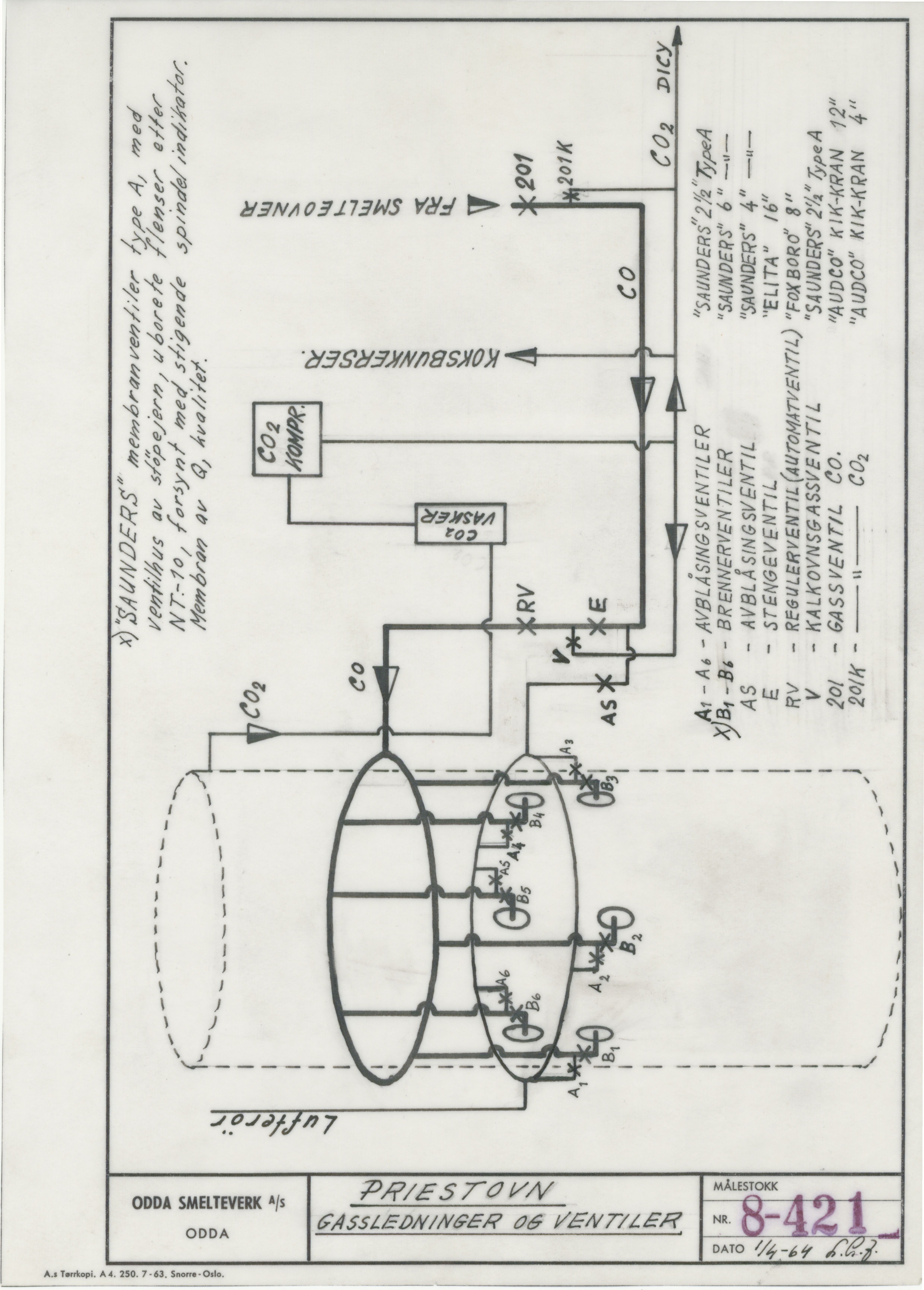 Odda smelteverk AS, KRAM/A-0157.1/T/Td/L0008: Gruppe 8. Kalkovner, 1939-1999, p. 647