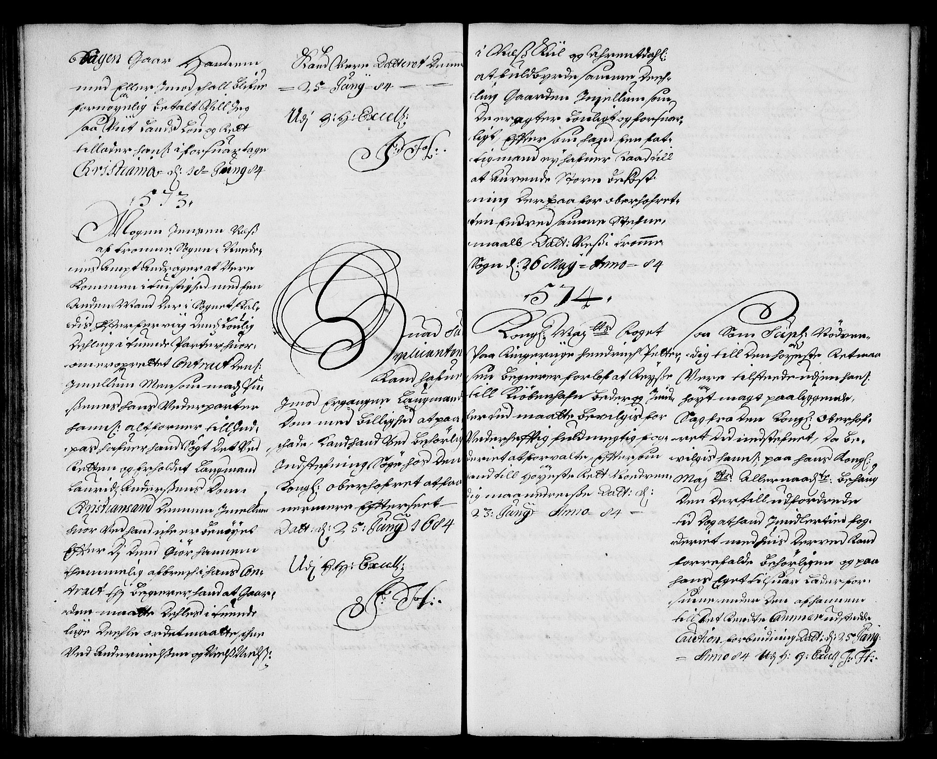 Stattholderembetet 1572-1771, AV/RA-EA-2870/Ae/L0001: Supplikasjons- og resolusjonsprotokoll, 1683-1684