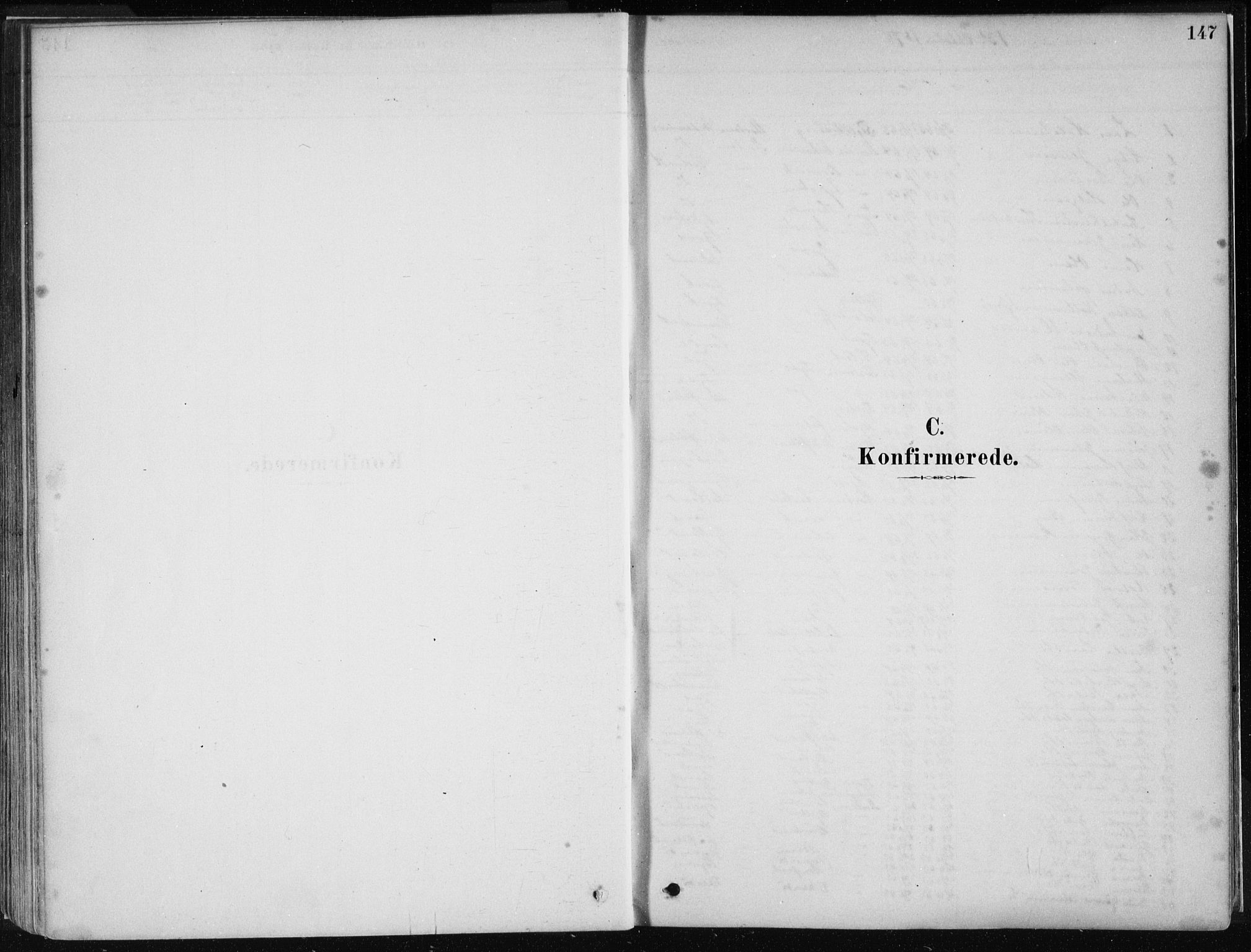Stord sokneprestembete, SAB/A-78201/H/Haa: Parish register (official) no. B 2, 1878-1913, p. 147
