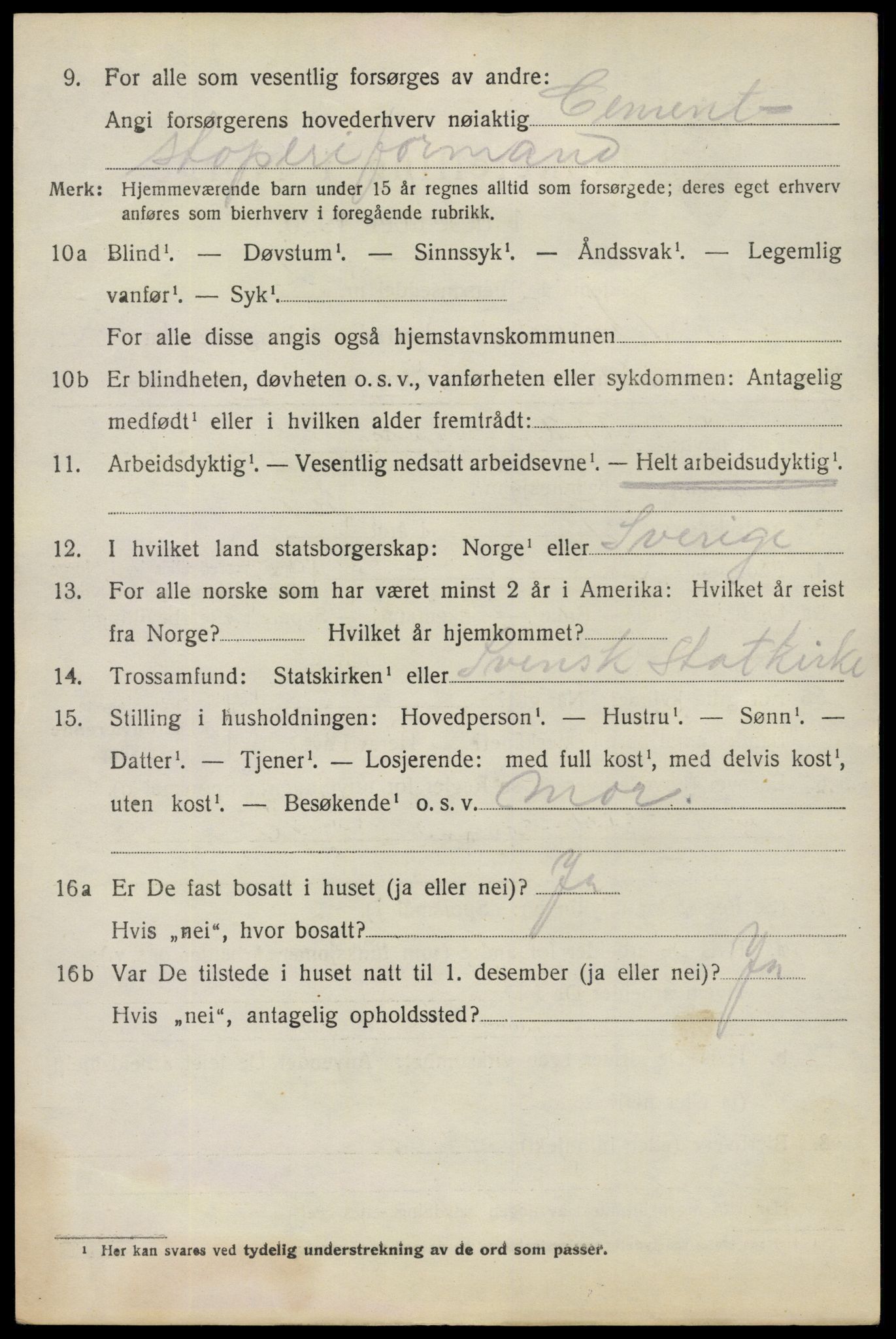 SAO, 1920 census for Trøgstad, 1920, p. 3117