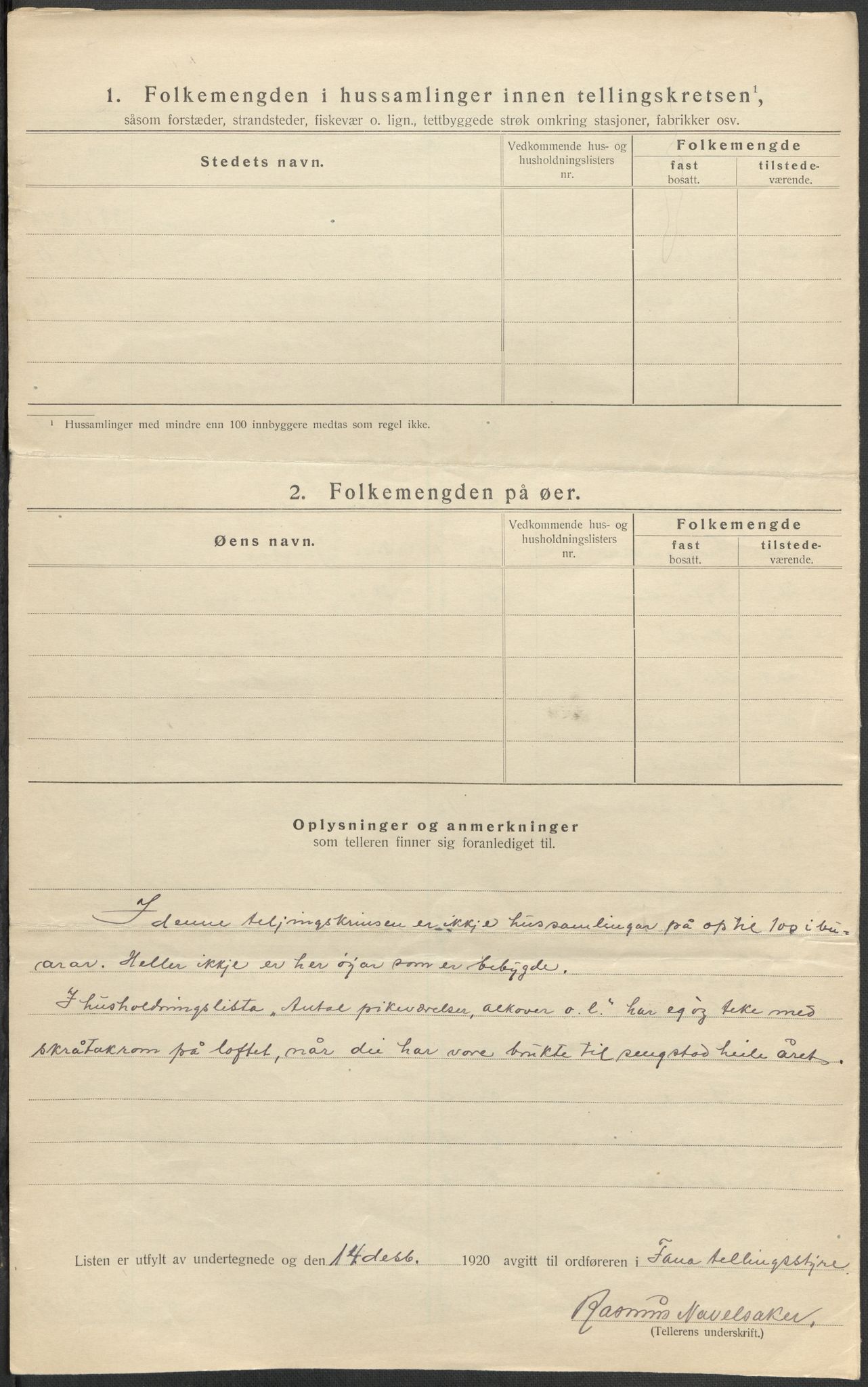 SAB, 1920 census for Fana, 1920, p. 55