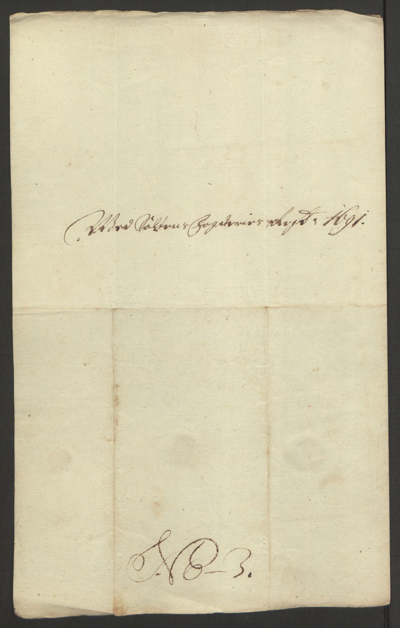 Rentekammeret inntil 1814, Reviderte regnskaper, Fogderegnskap, RA/EA-4092/R66/L4577: Fogderegnskap Salten, 1691-1693, p. 95