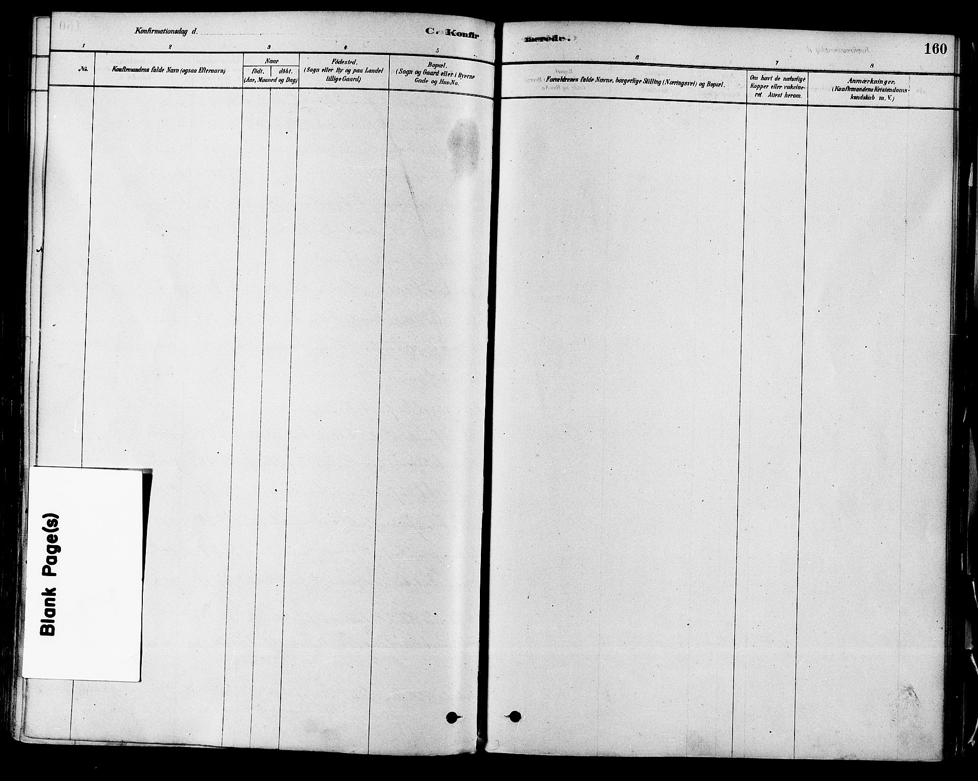 Modum kirkebøker, SAKO/A-234/F/Fa/L0011: Parish register (official) no. 11, 1877-1889, p. 160