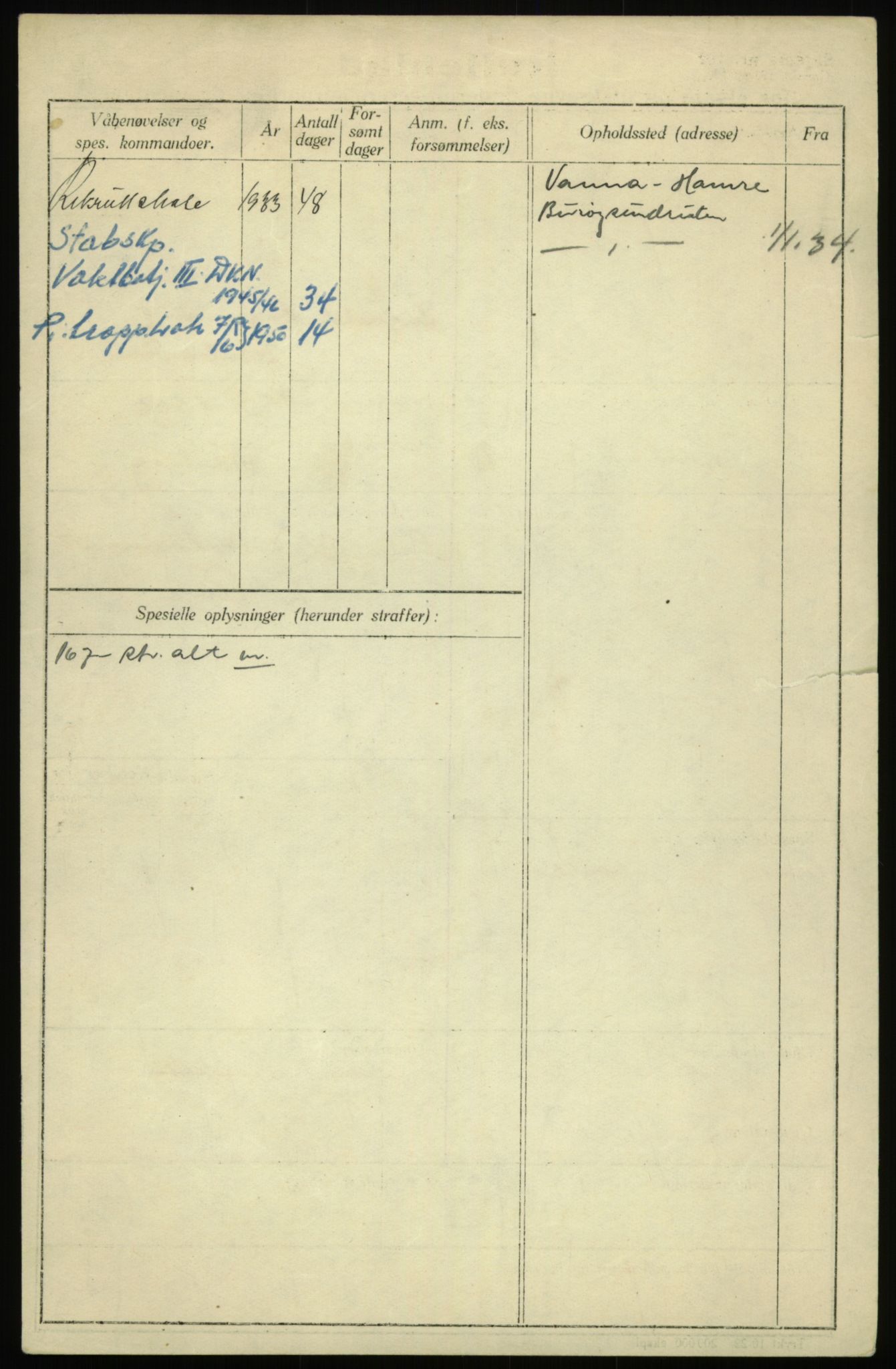 Forsvaret, Troms infanteriregiment nr. 16, AV/RA-RAFA-3146/P/Pa/L0017: Rulleblad for regimentets menige mannskaper, årsklasse 1933, 1933, p. 794