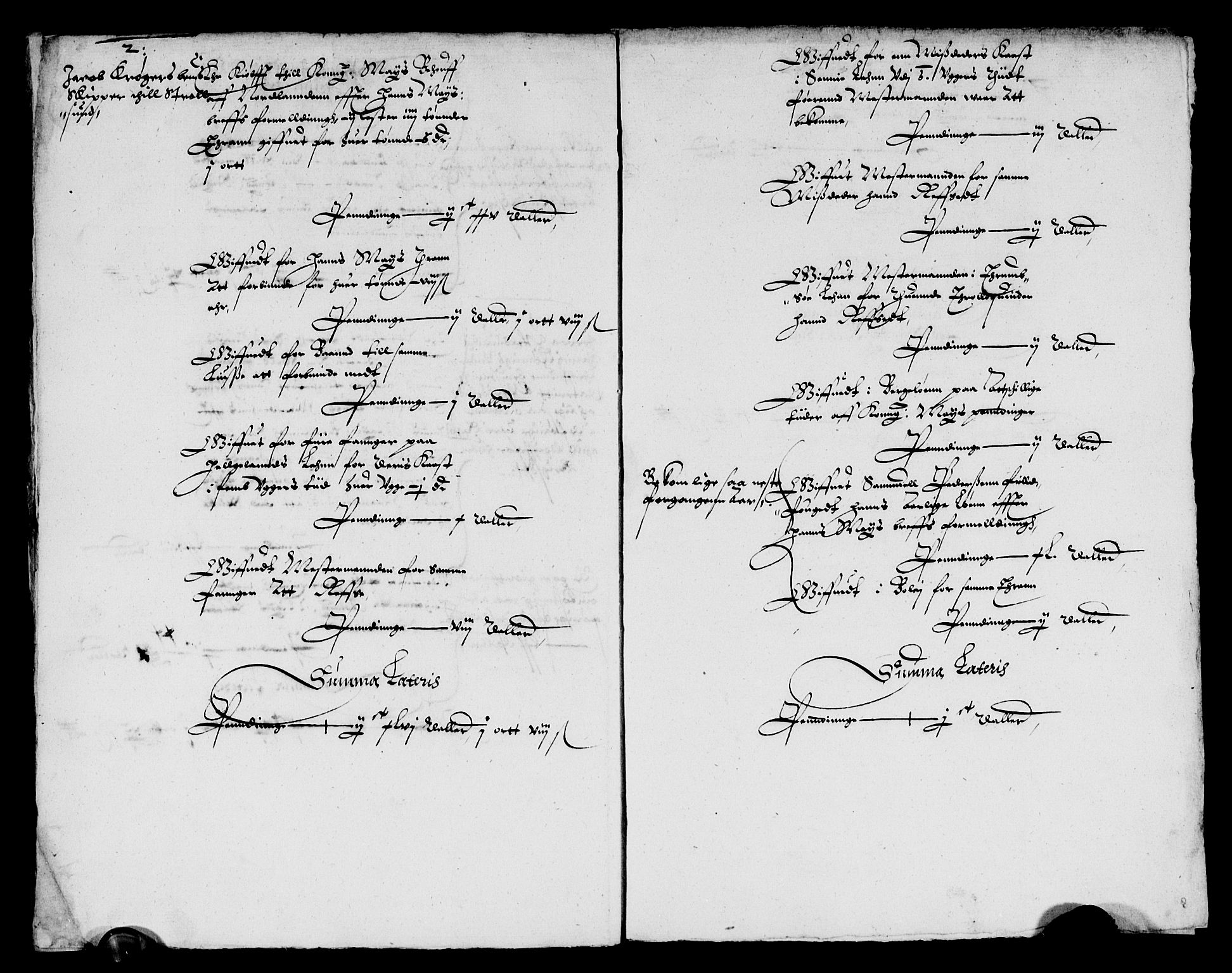 Rentekammeret inntil 1814, Reviderte regnskaper, Lensregnskaper, AV/RA-EA-5023/R/Rb/Rbz/L0014: Nordlandenes len, 1622-1624