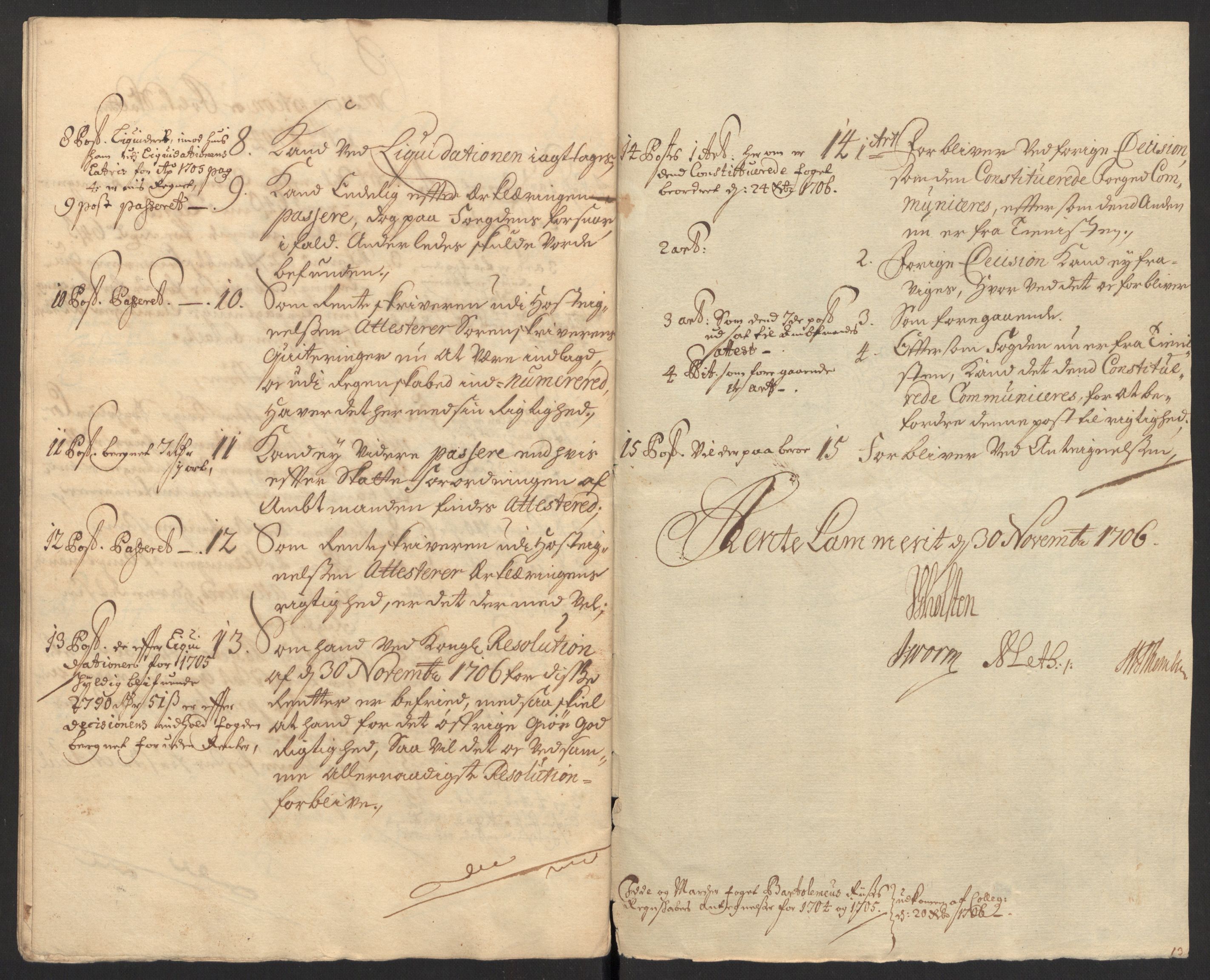 Rentekammeret inntil 1814, Reviderte regnskaper, Fogderegnskap, AV/RA-EA-4092/R01/L0017: Fogderegnskap Idd og Marker, 1704-1706, p. 336