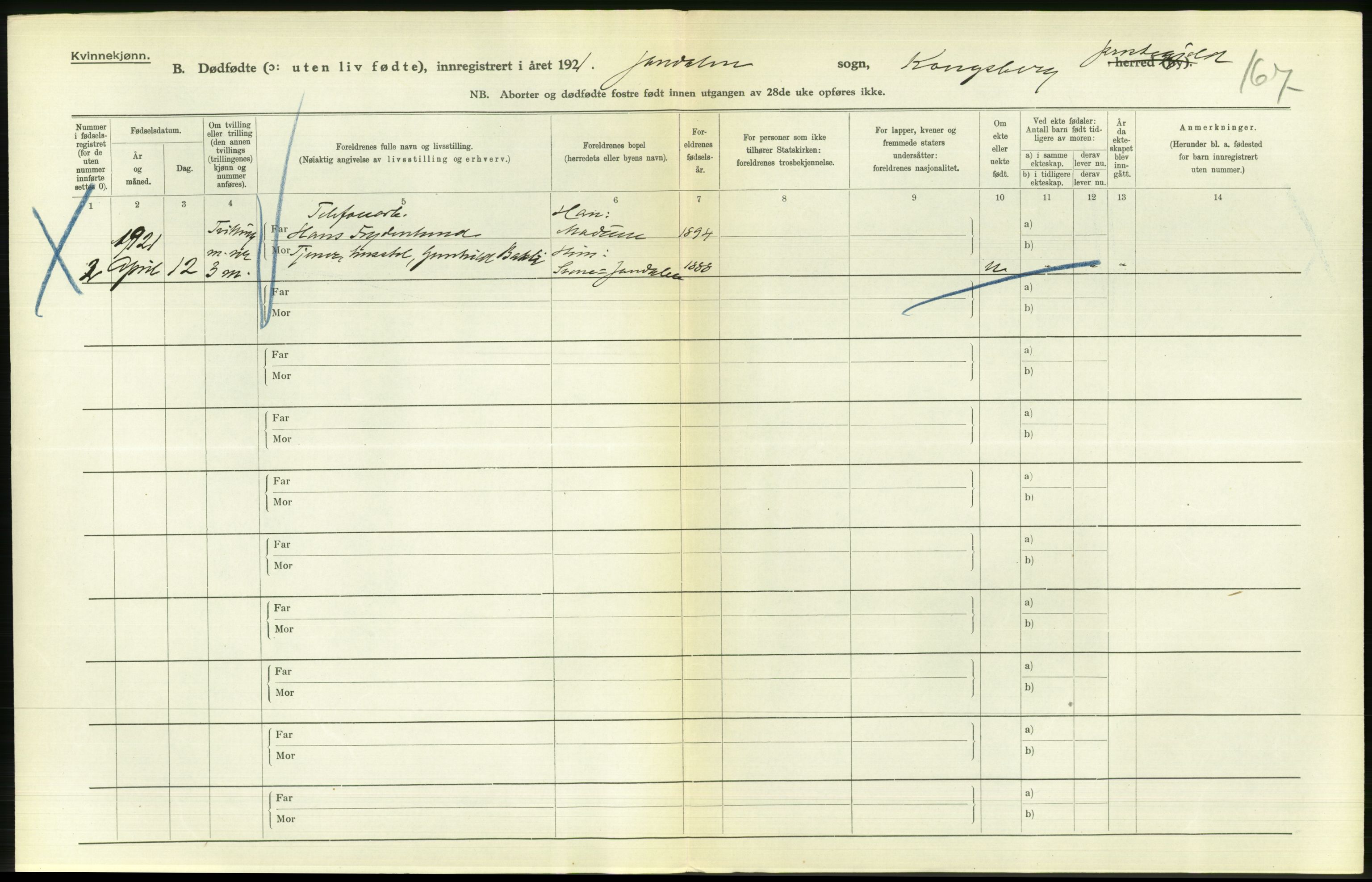 Statistisk sentralbyrå, Sosiodemografiske emner, Befolkning, AV/RA-S-2228/D/Df/Dfc/Dfca/L0019: Buskerud fylke: Levendefødte menn og kvinner, samt gifte, dødfødte. Byer og bygder., 1921, p. 646