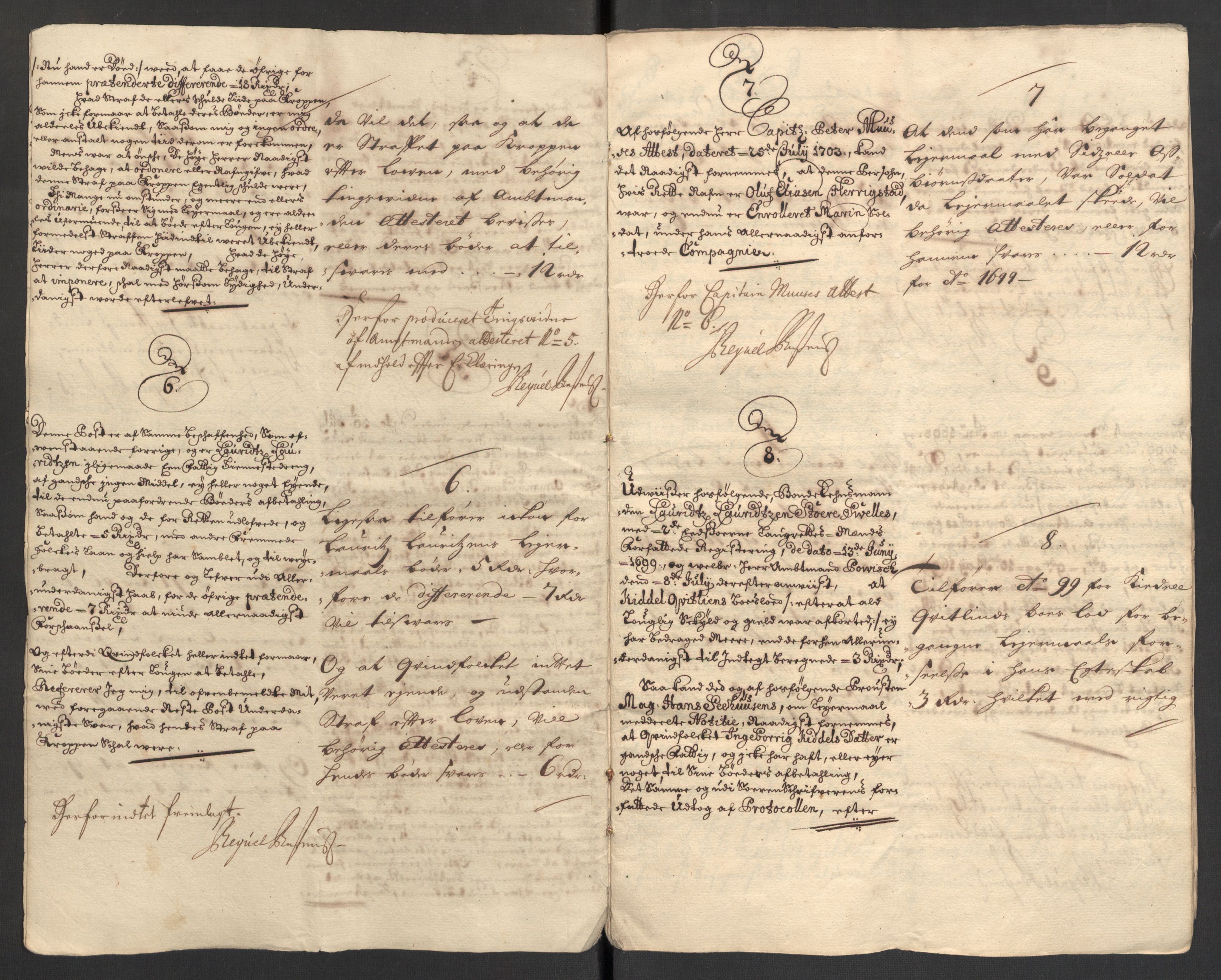 Rentekammeret inntil 1814, Reviderte regnskaper, Fogderegnskap, AV/RA-EA-4092/R46/L2730: Fogderegnskap Jæren og Dalane, 1699, p. 116