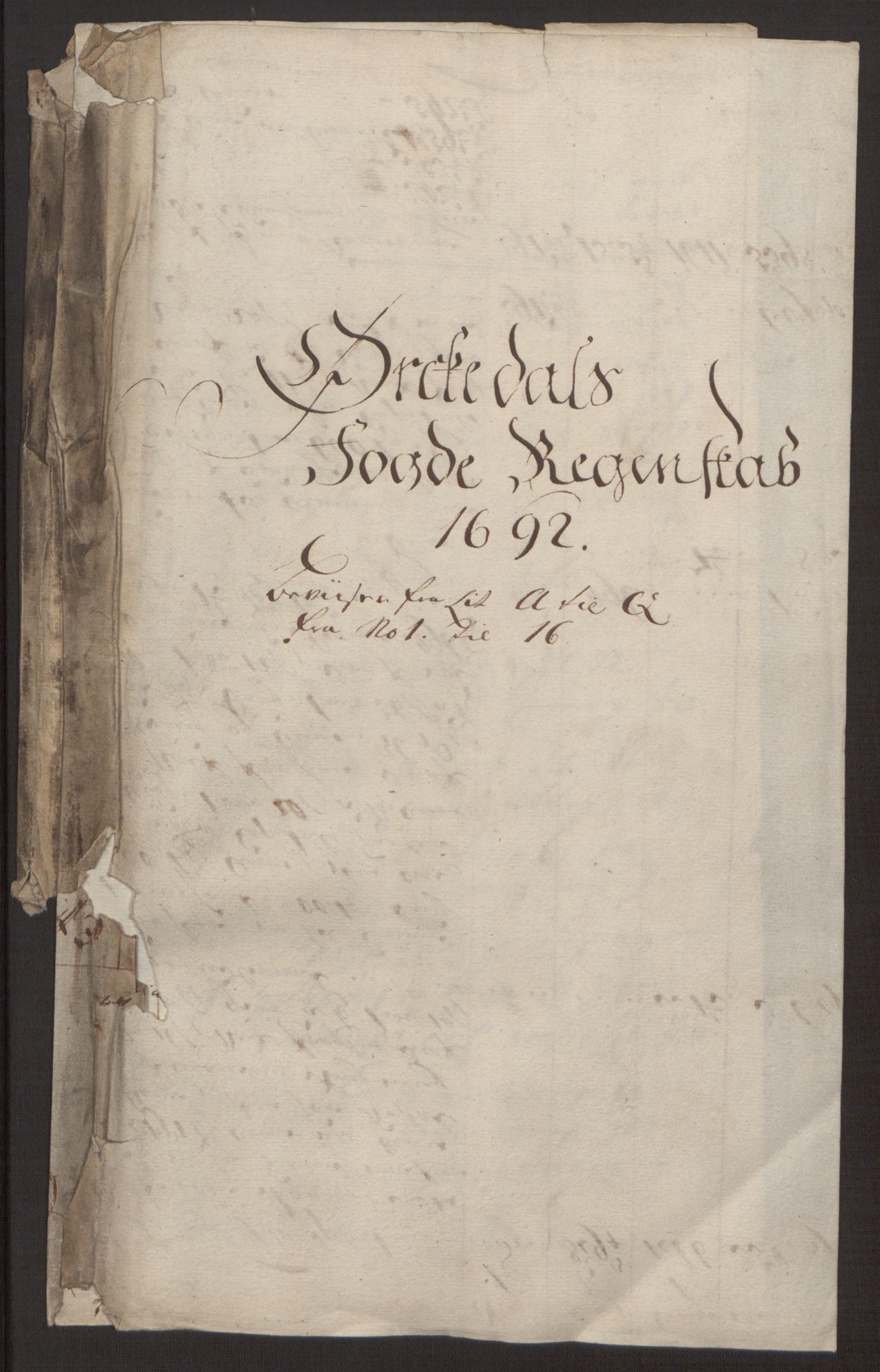 Rentekammeret inntil 1814, Reviderte regnskaper, Fogderegnskap, RA/EA-4092/R58/L3937: Fogderegnskap Orkdal, 1691-1692, p. 173