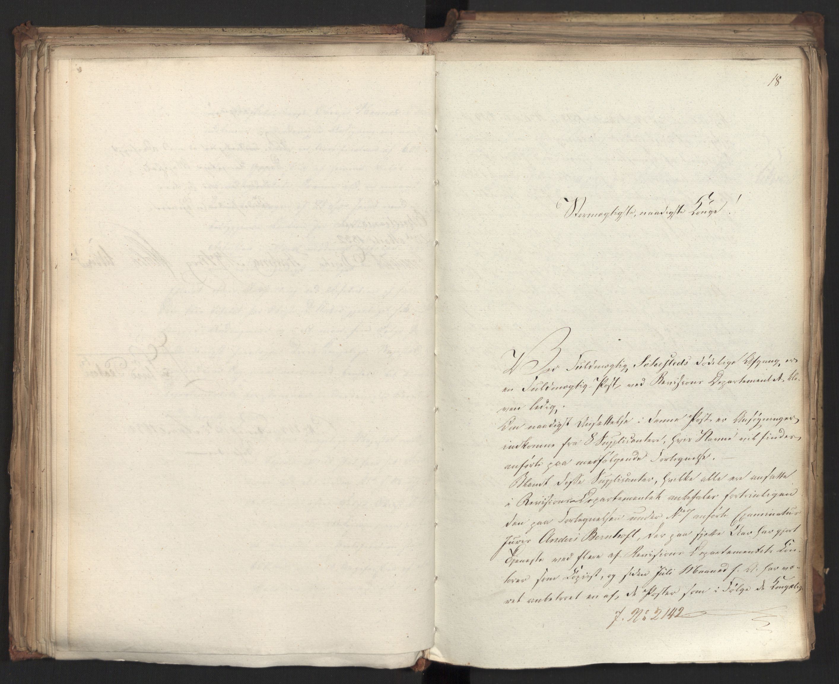 Statsrådsavdelingen i Stockholm, AV/RA-S-1003/D/Da/L0077: Regjeringsinnstillinger nr. 2100-2259, 1832, p. 139
