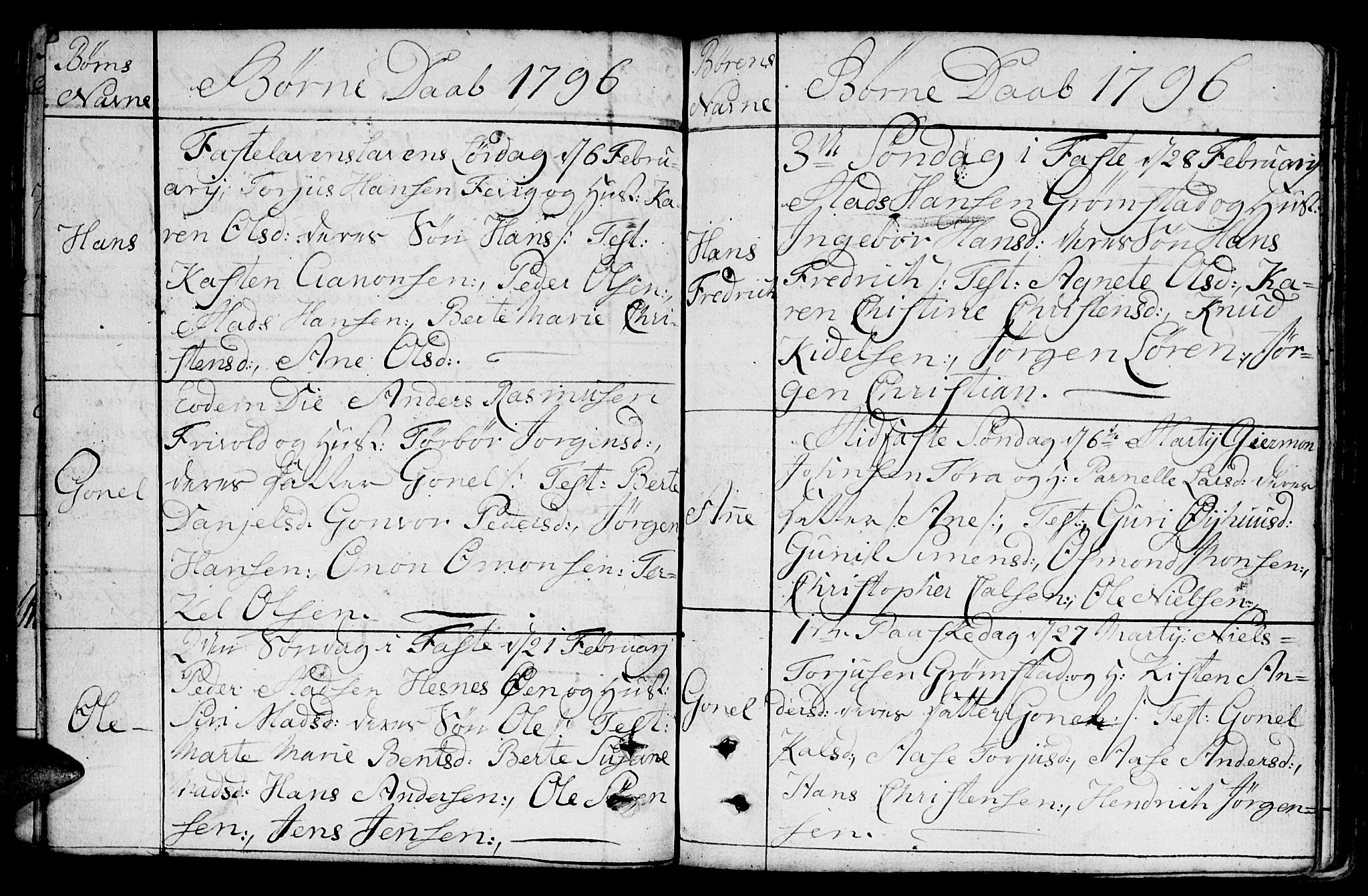 Fjære sokneprestkontor, AV/SAK-1111-0011/F/Fb/L0005: Parish register (copy) no. B 5, 1785-1803, p. 144