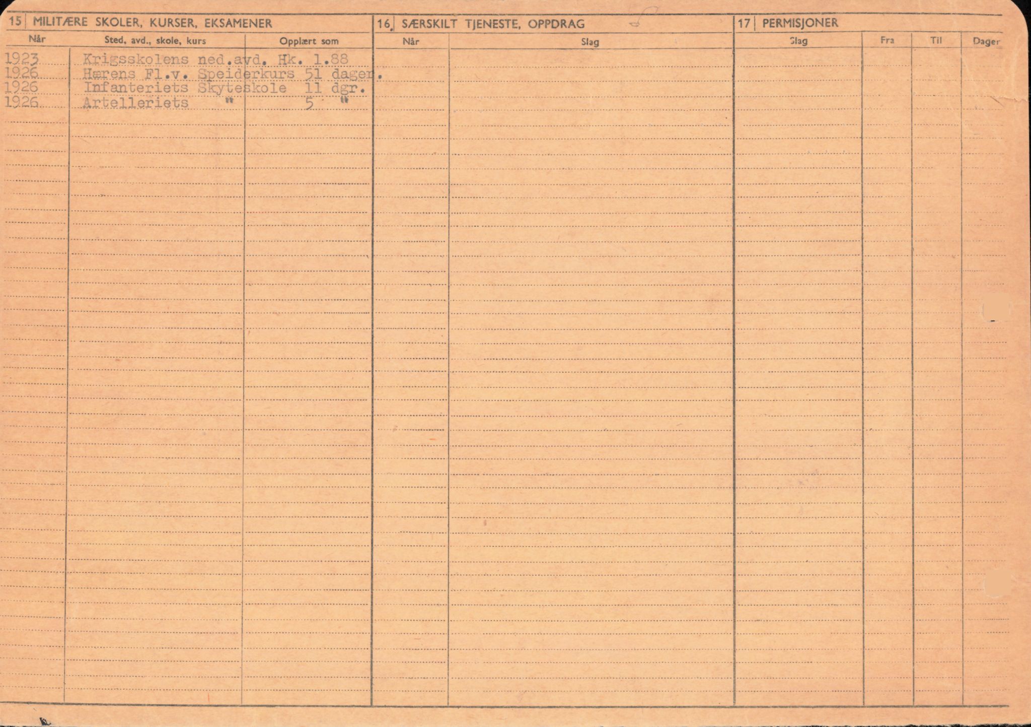 Forsvaret, Forsvarets overkommando/Luftforsvarsstaben, AV/RA-RAFA-4079/P/Pa/L0011: Personellpapirer, 1904, p. 14