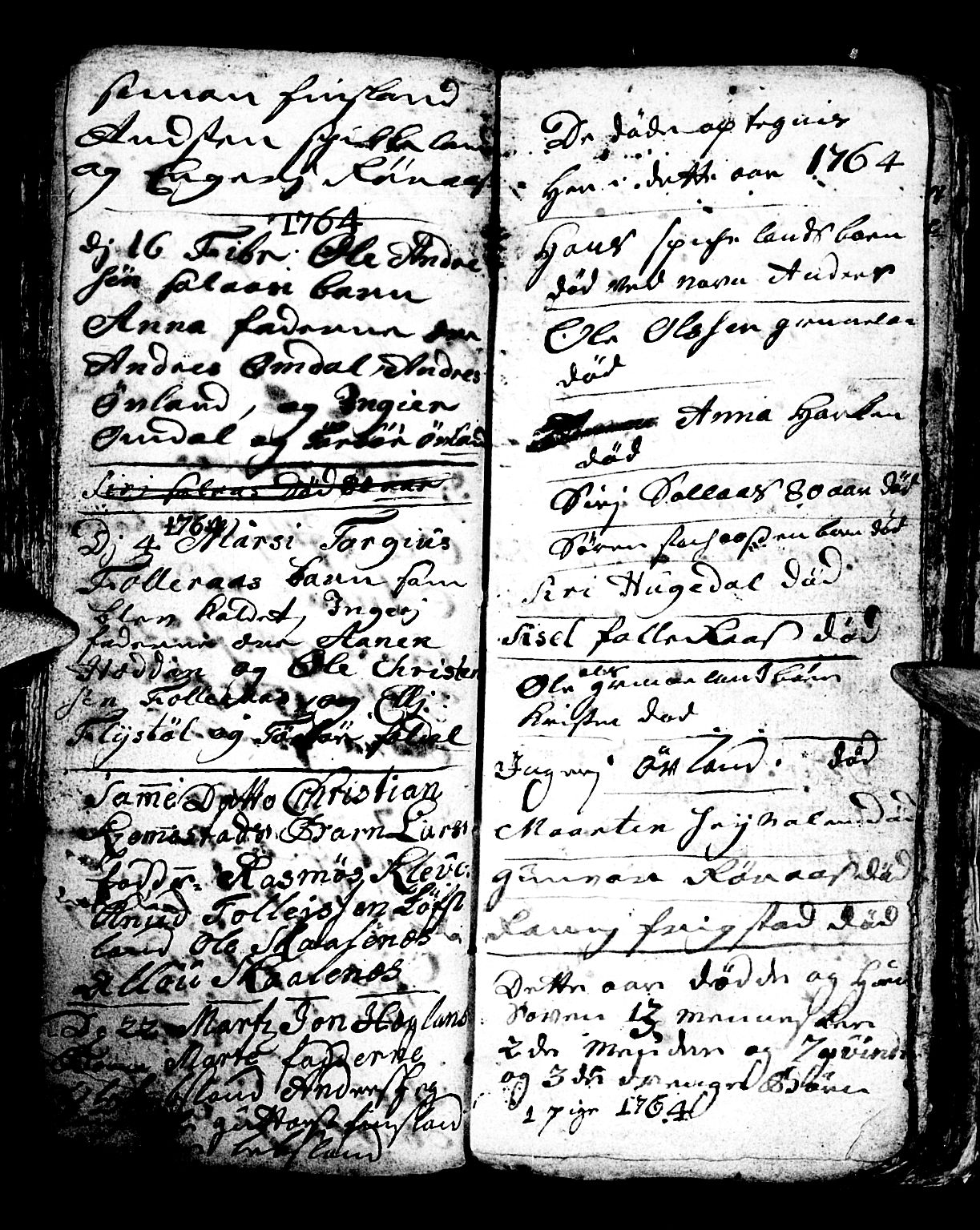 Bjelland sokneprestkontor, SAK/1111-0005/F/Fb/Fbb/L0001: Parish register (copy) no. B 1, 1732-1782, p. 71