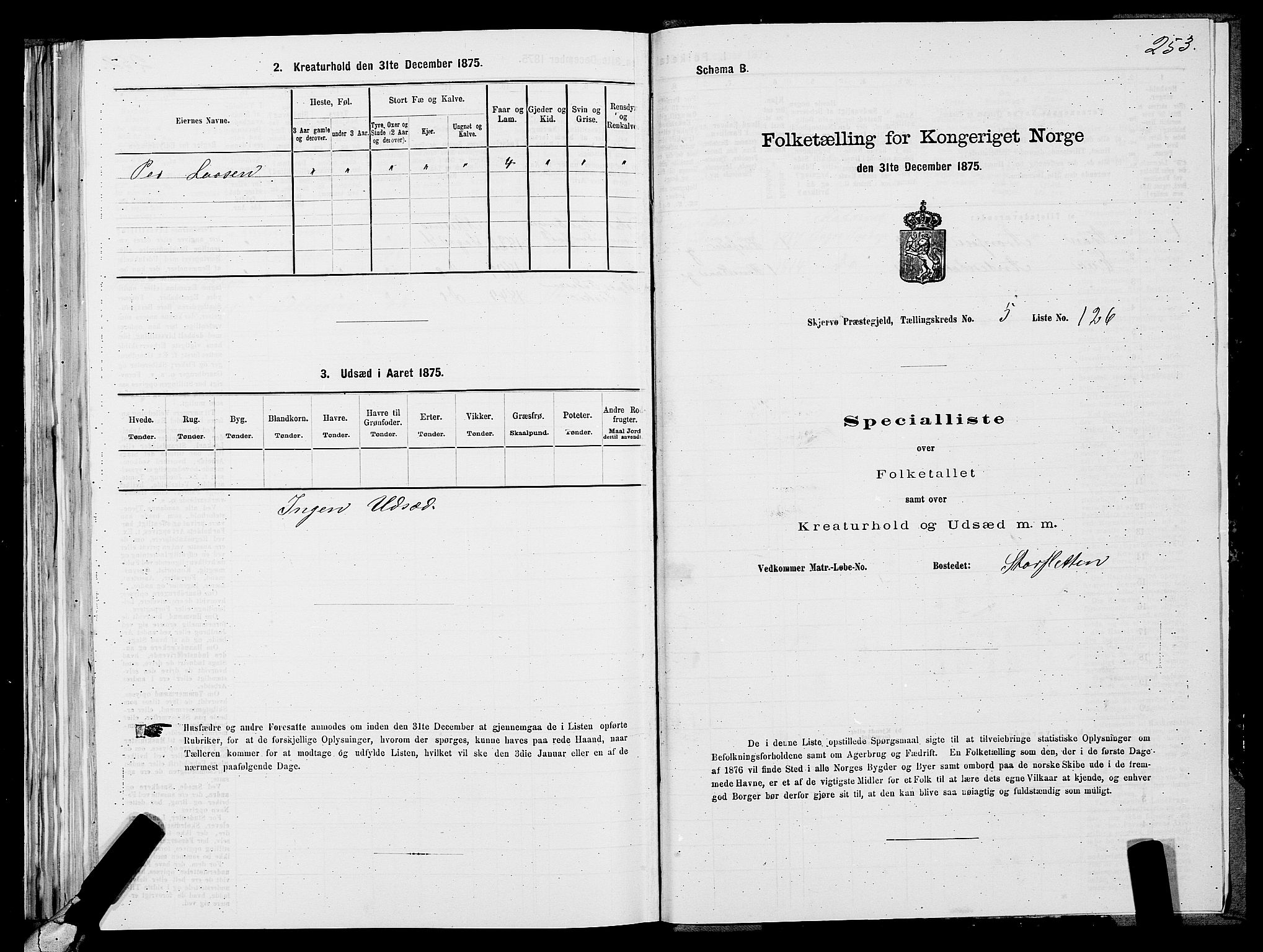 SATØ, 1875 census for 1941P Skjervøy, 1875, p. 4253