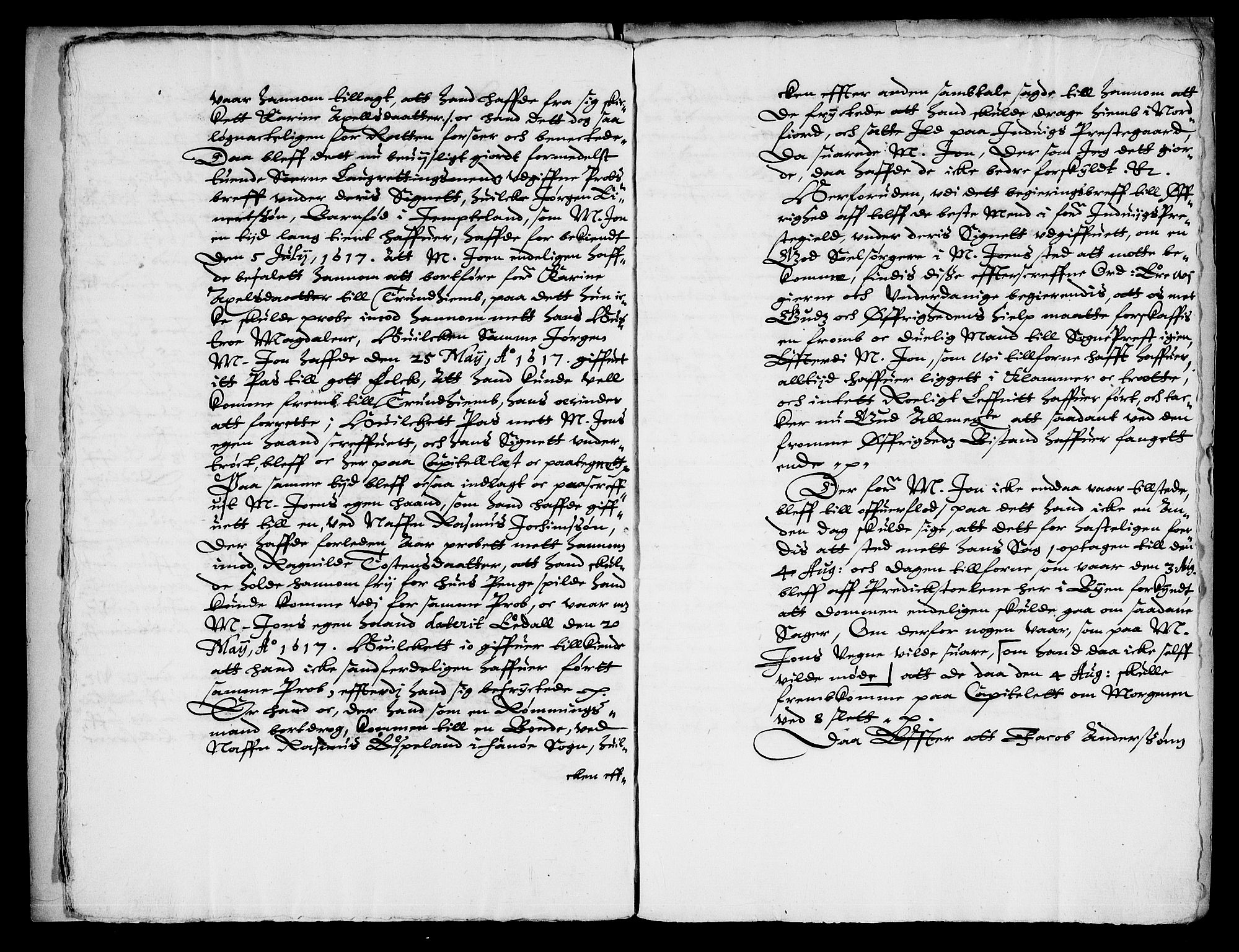 Danske Kanselli, Skapsaker, RA/EA-4061/G/L0001: Tillegg til skapsakene, 1587-1623, p. 76