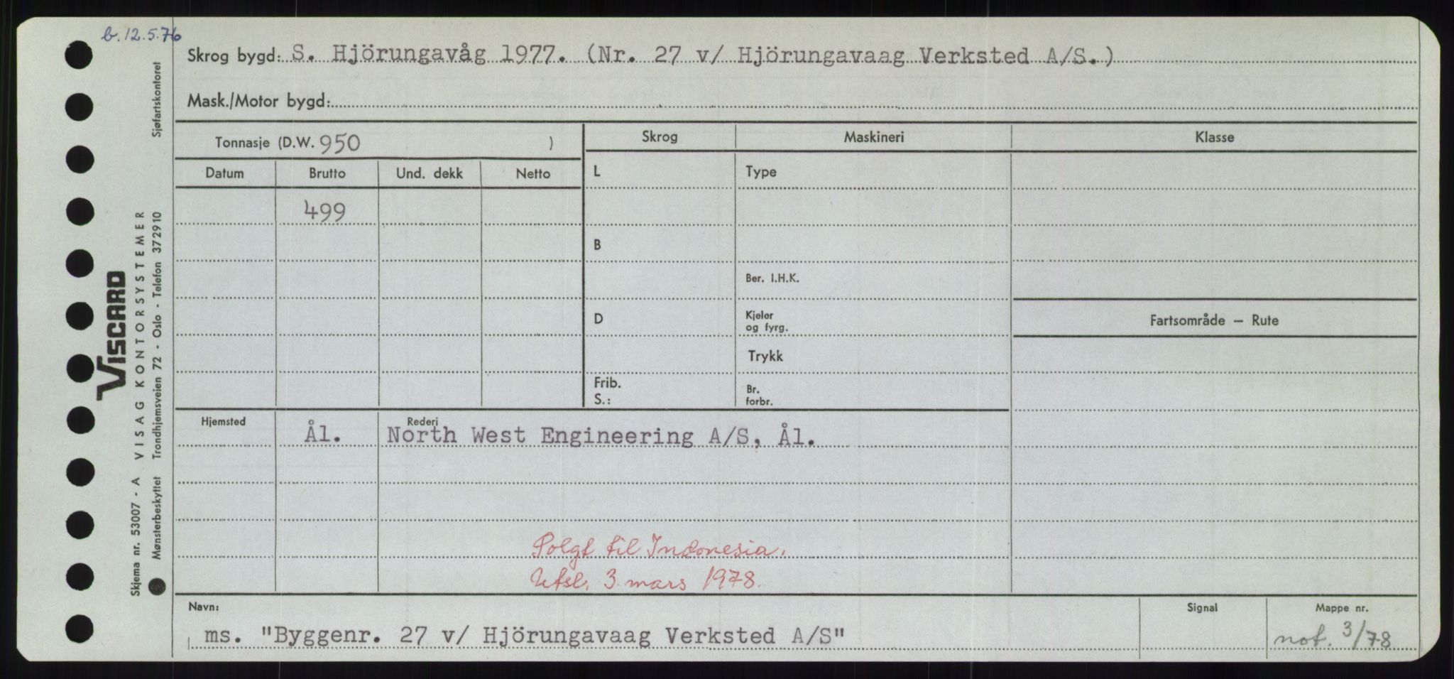 Sjøfartsdirektoratet med forløpere, Skipsmålingen, AV/RA-S-1627/H/Hd/L0006: Fartøy, Byg-Båt, p. 347