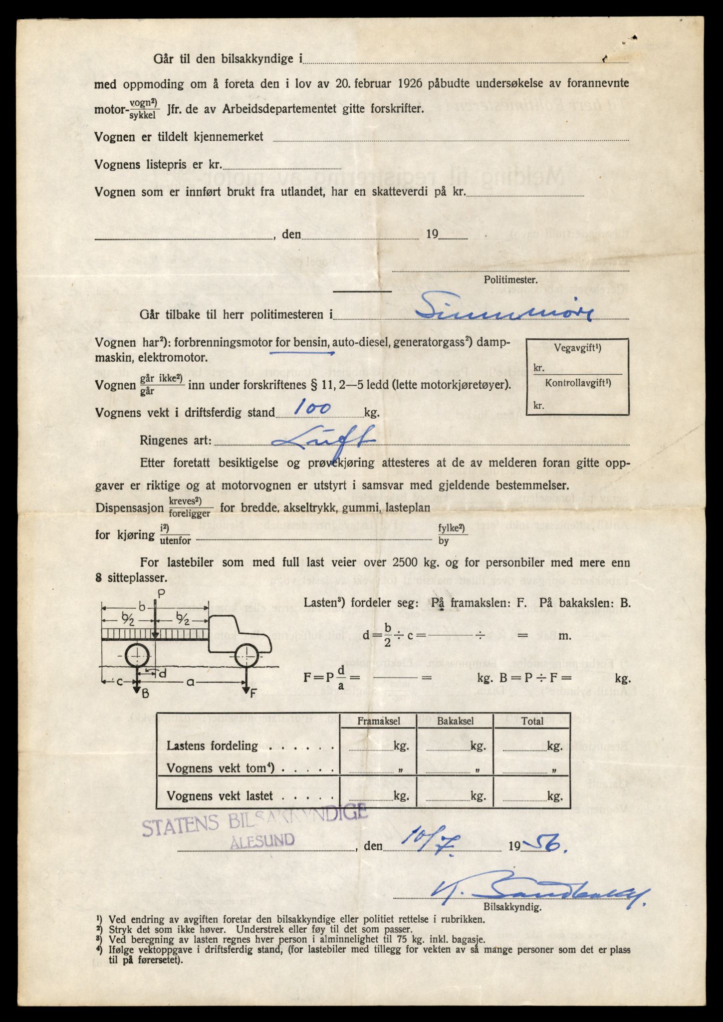 Møre og Romsdal vegkontor - Ålesund trafikkstasjon, AV/SAT-A-4099/F/Fe/L0039: Registreringskort for kjøretøy T 13361 - T 13530, 1927-1998, p. 2932