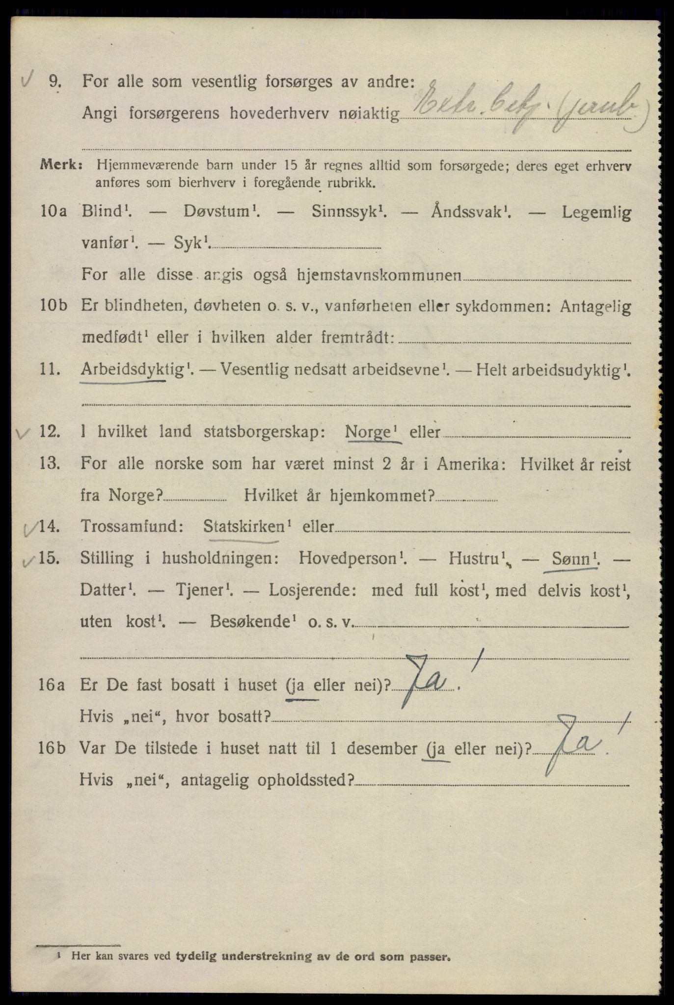 SAO, 1920 census for Kristiania, 1920, p. 169452