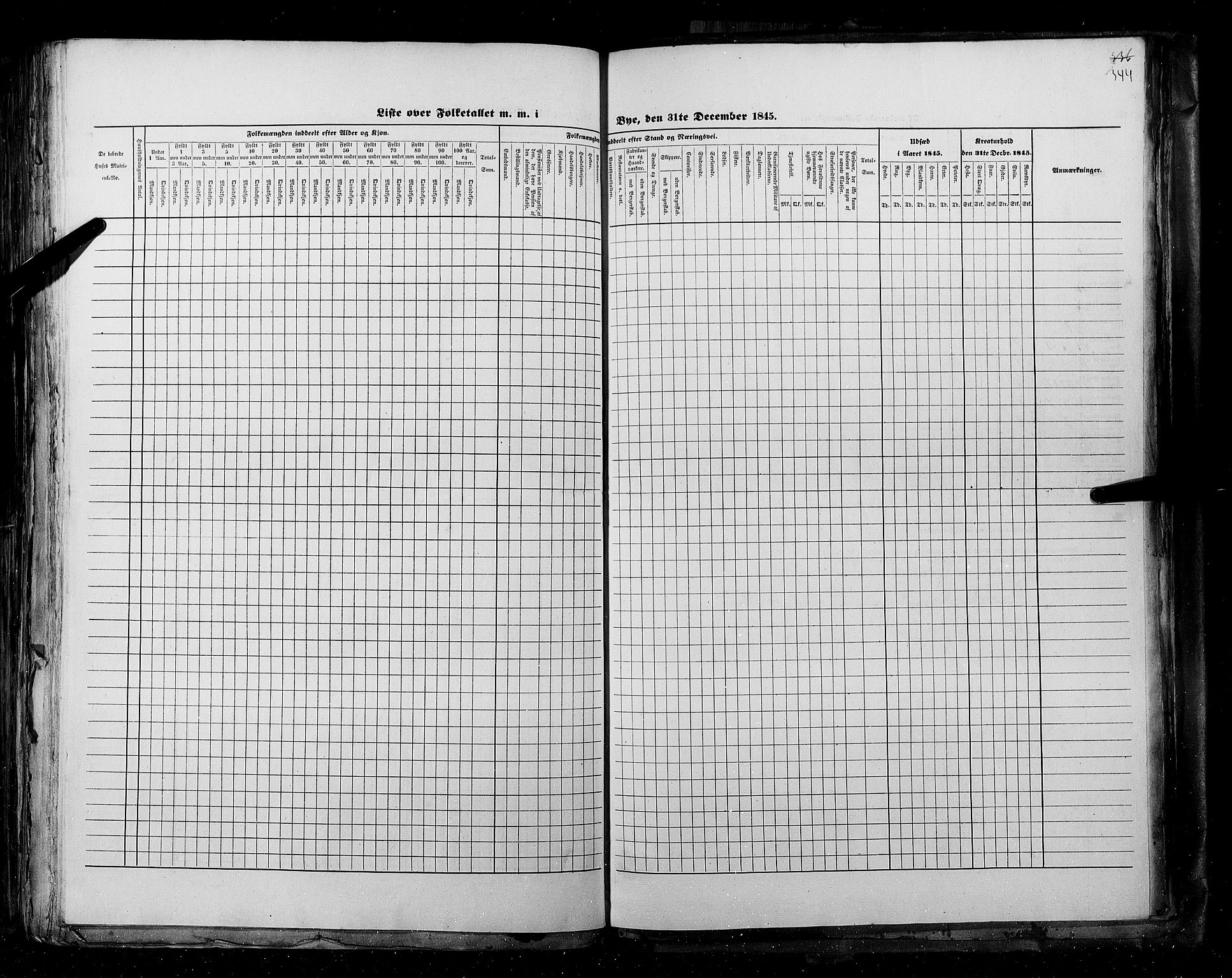 RA, Census 1845, vol. 11: Cities, 1845, p. 344