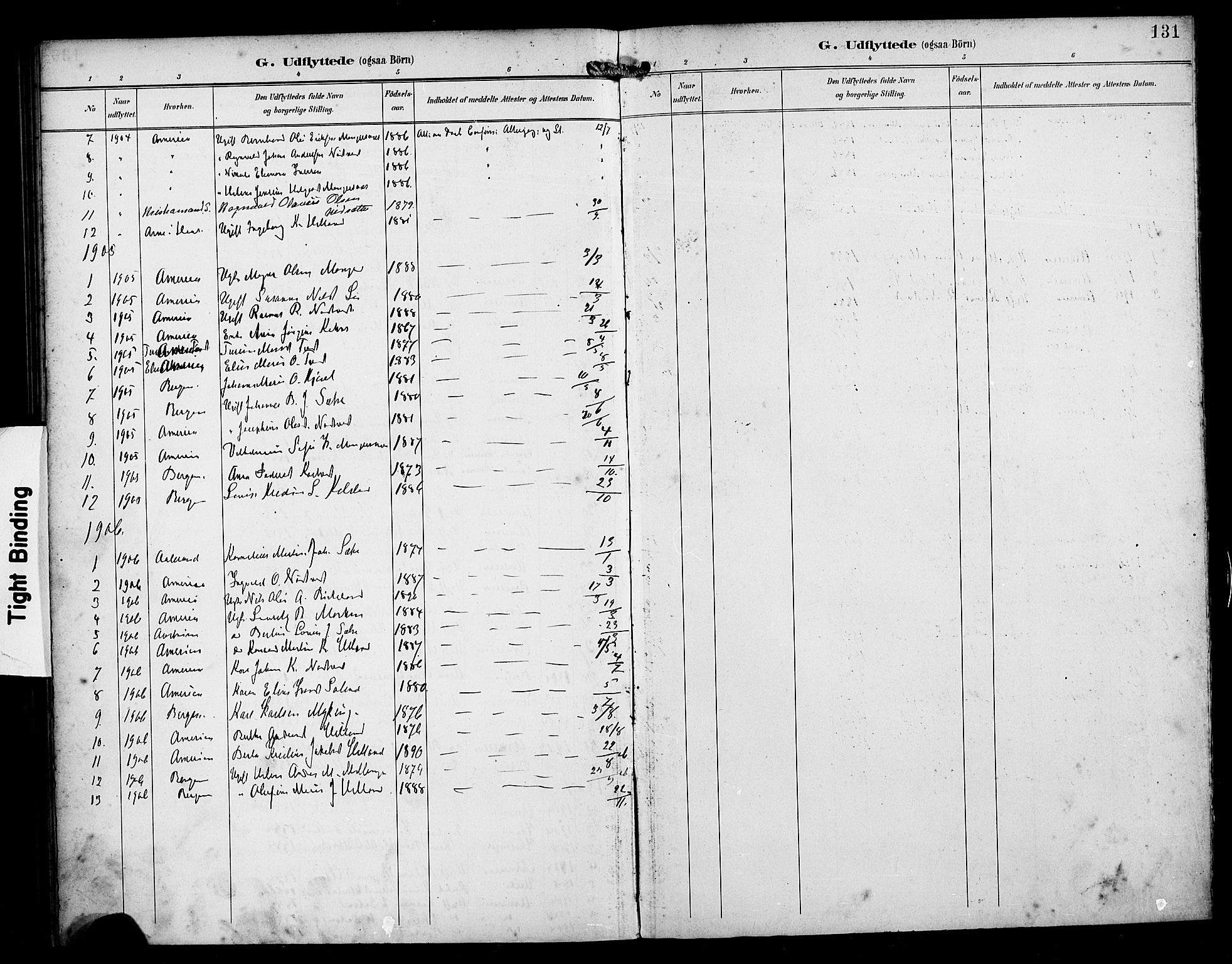 Manger sokneprestembete, AV/SAB-A-76801/H/Haa: Parish register (official) no. B 2, 1893-1906, p. 131