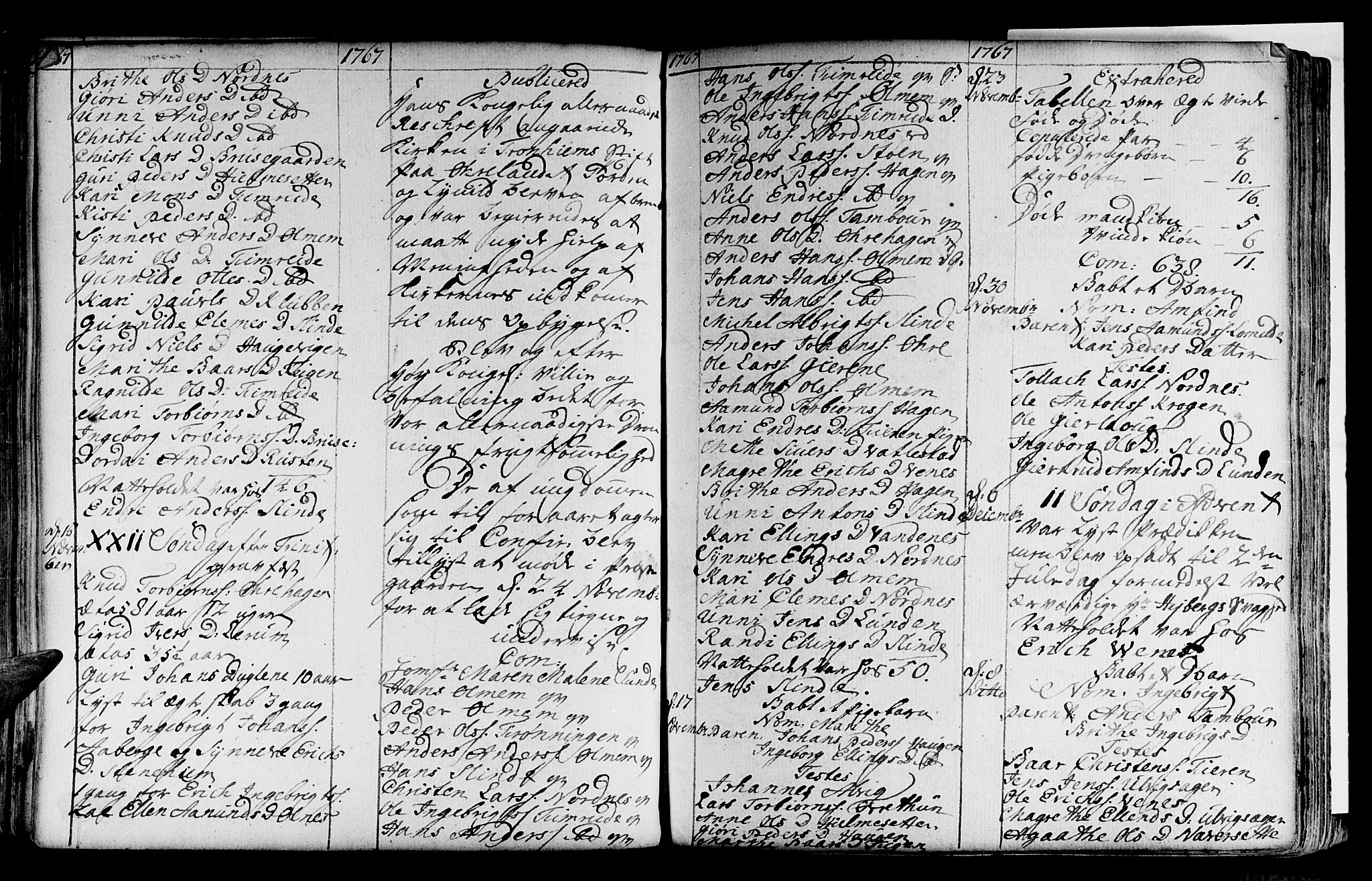 Sogndal sokneprestembete, AV/SAB-A-81301/H/Haa/Haaa/L0004: Parish register (official) no. A 4, 1747-1782