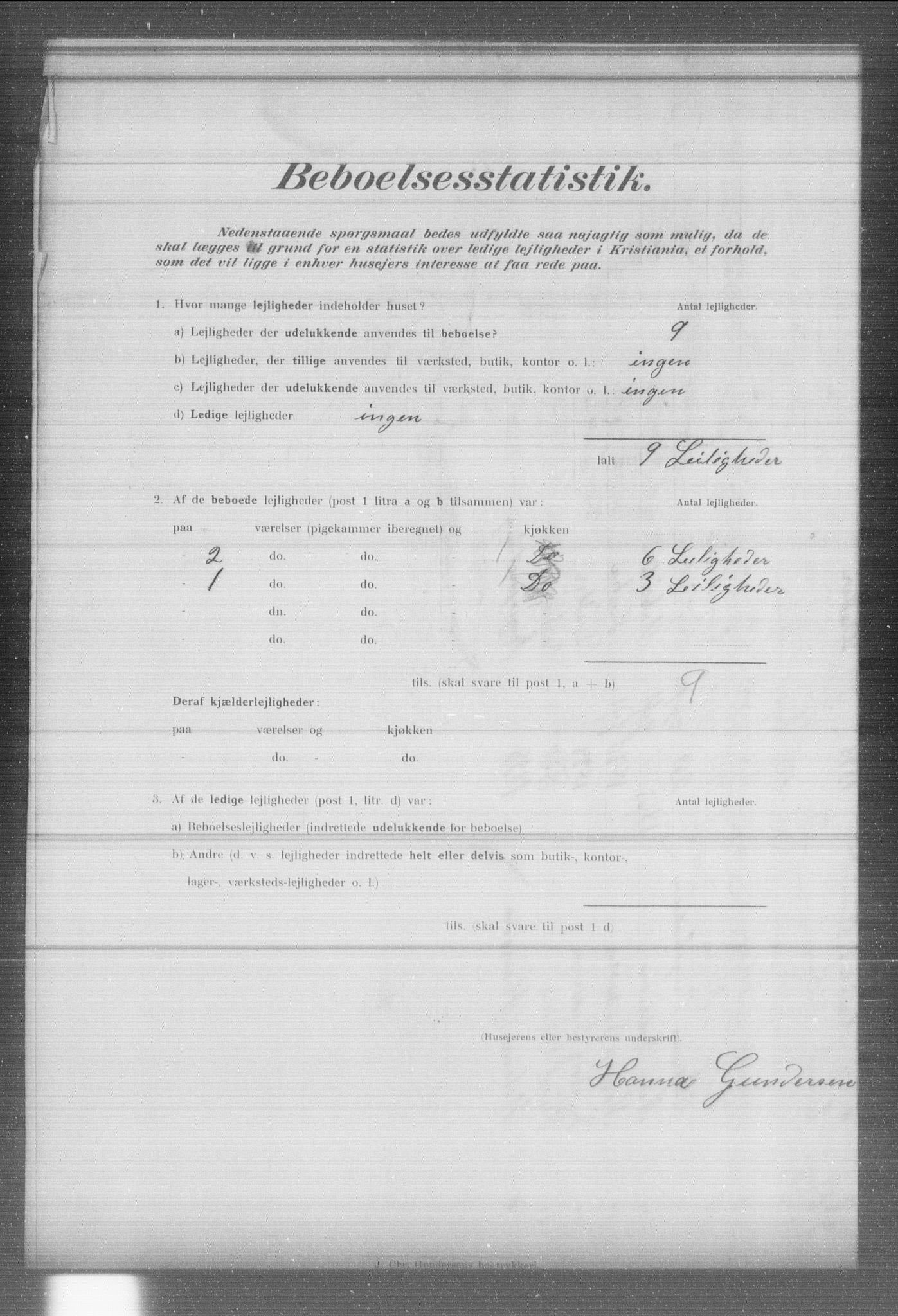 OBA, Municipal Census 1902 for Kristiania, 1902, p. 8329