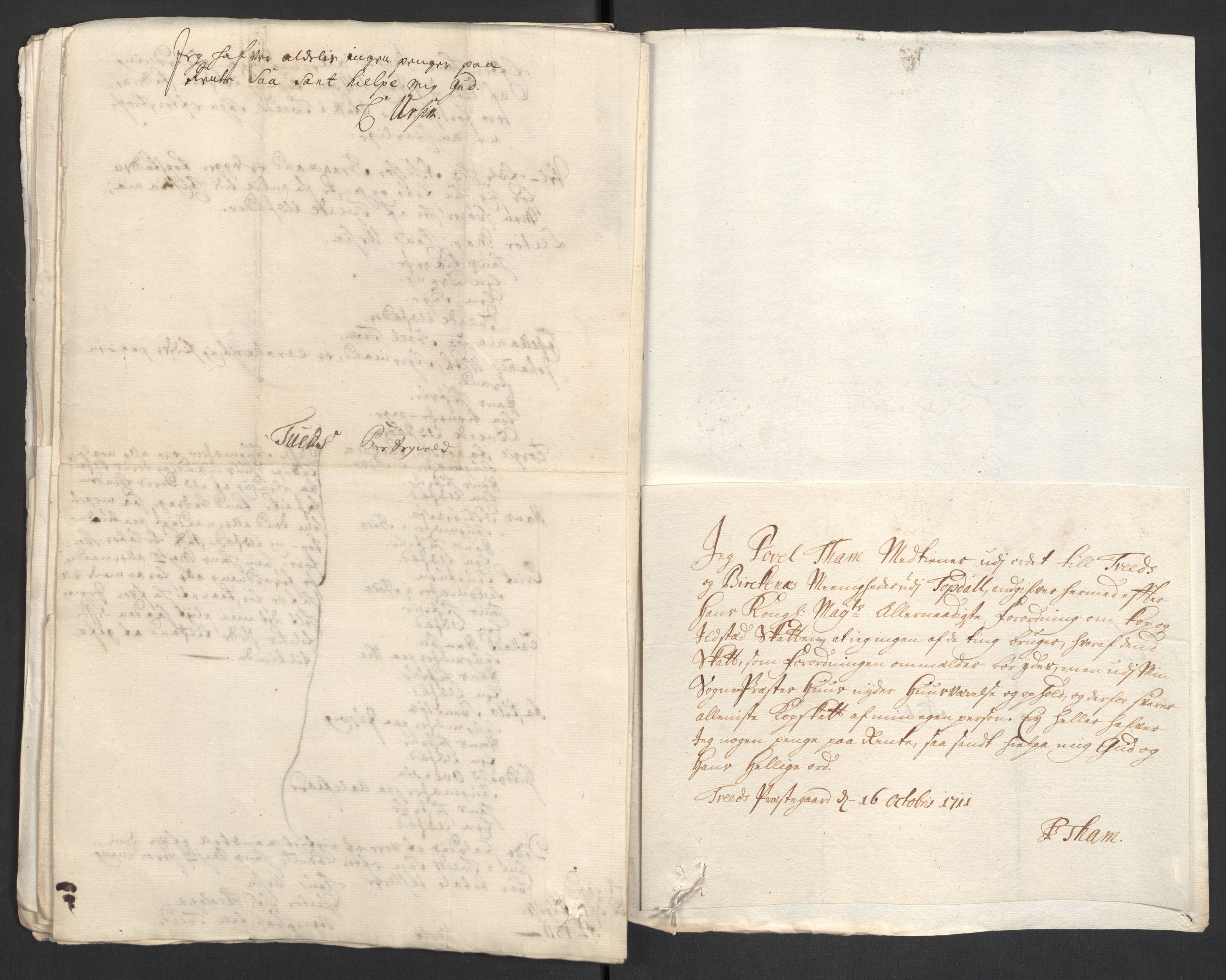 Rentekammeret inntil 1814, Reviderte regnskaper, Fogderegnskap, AV/RA-EA-4092/R43/L2554: Fogderegnskap Lista og Mandal, 1711, p. 150