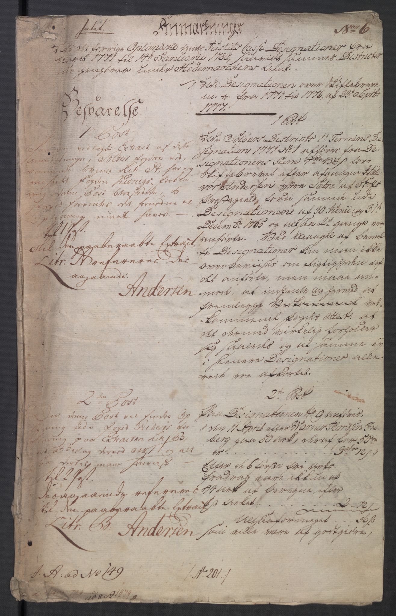 Rentekammeret inntil 1814, Reviderte regnskaper, Mindre regnskaper, AV/RA-EA-4068/Rb/L0014: Opplands amt, 1771-1779, p. 591