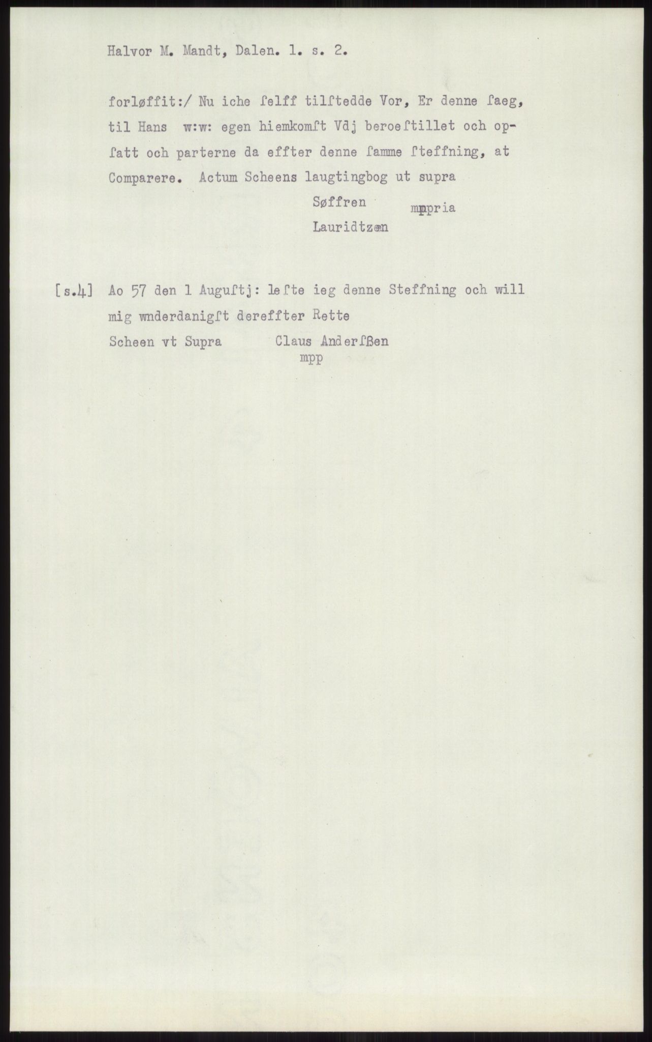 Samlinger til kildeutgivelse, Diplomavskriftsamlingen, RA/EA-4053/H/Ha, p. 1752