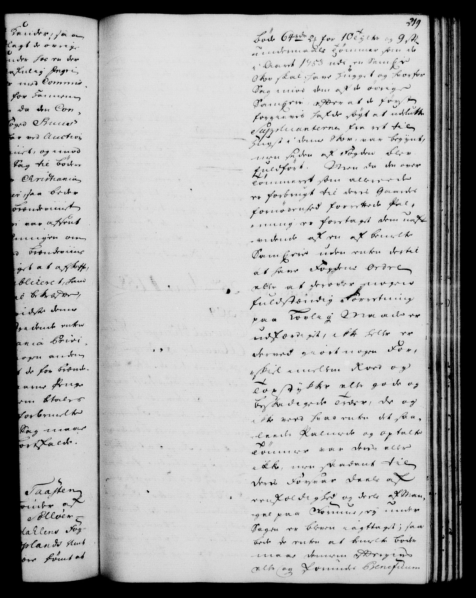 Rentekammeret, Kammerkanselliet, RA/EA-3111/G/Gh/Gha/L0034: Norsk ekstraktmemorialprotokoll (merket RK 53.79), 1756-1759, p. 219