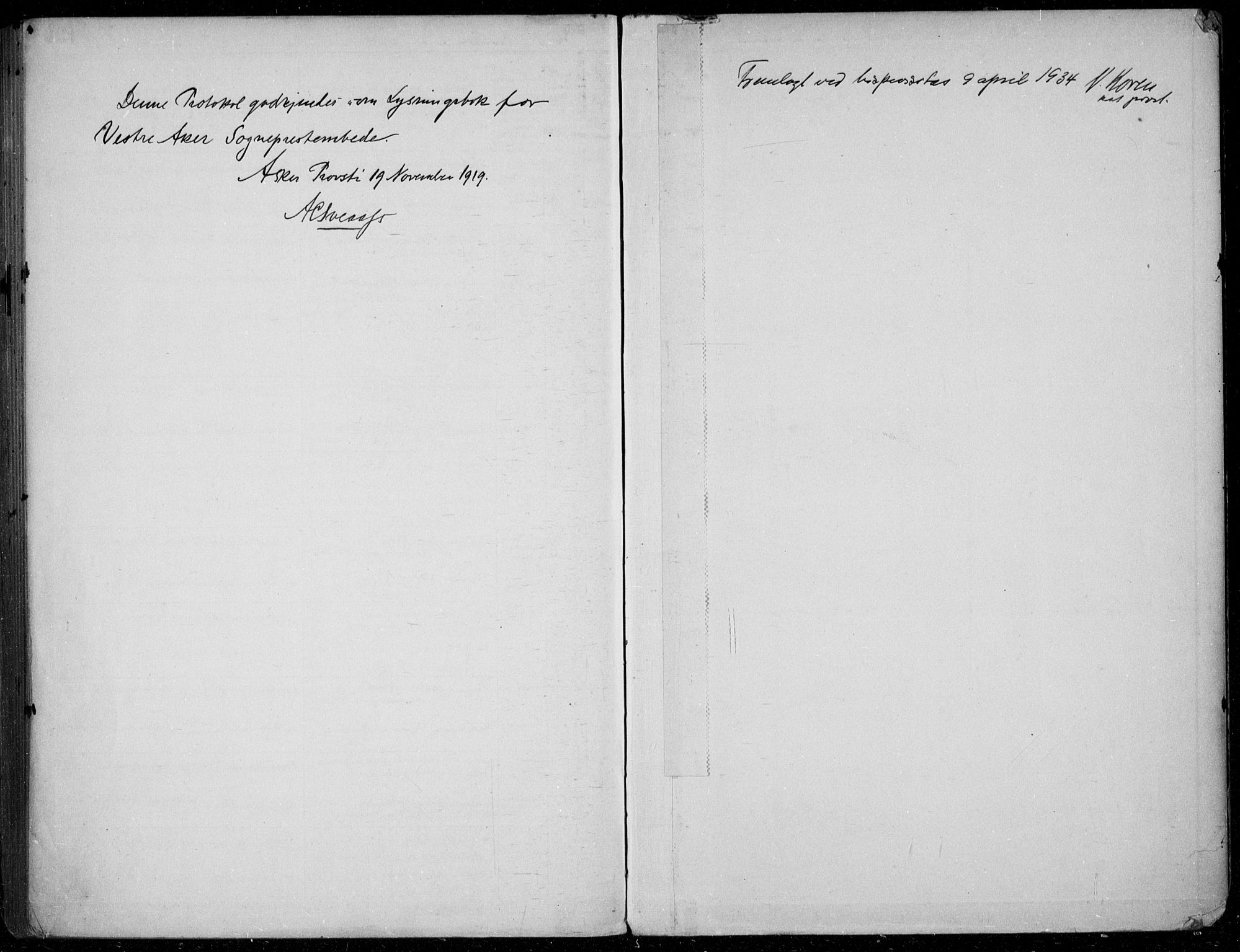 Vestre Aker prestekontor Kirkebøker, SAO/A-10025/H/Ha/L0006: Banns register no. 6, 1929-1940