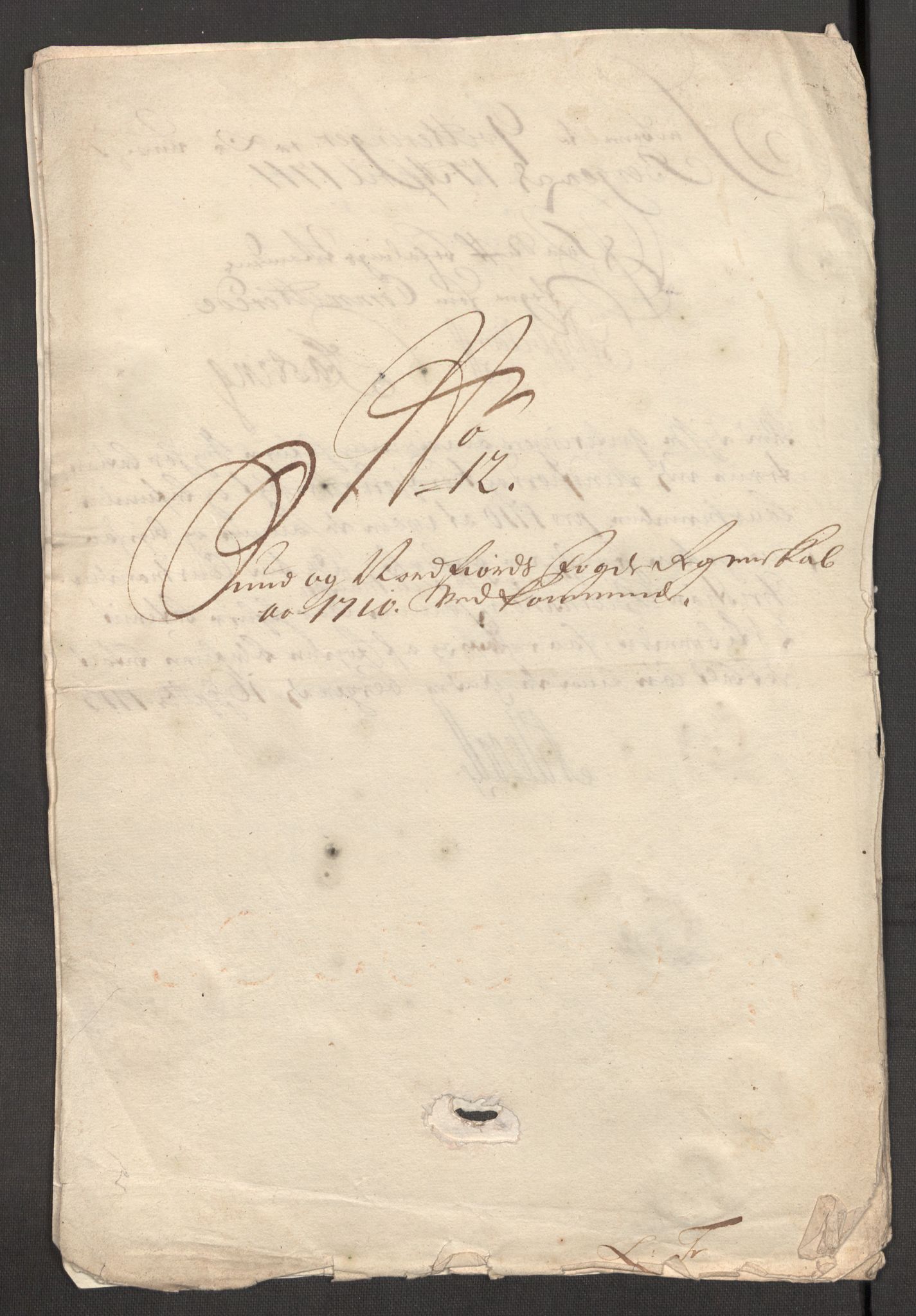 Rentekammeret inntil 1814, Reviderte regnskaper, Fogderegnskap, RA/EA-4092/R53/L3433: Fogderegnskap Sunn- og Nordfjord, 1710-1711, p. 173