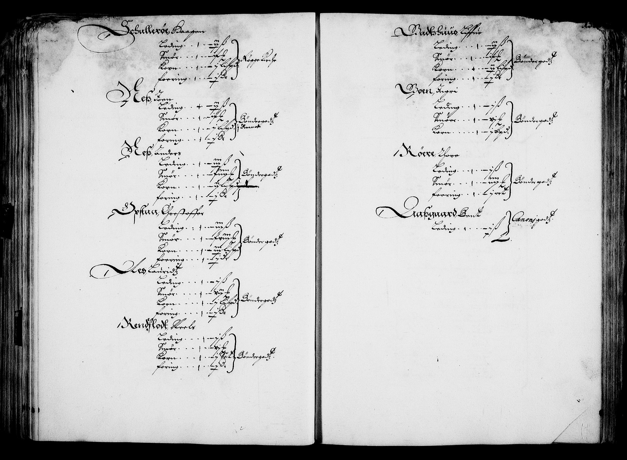 Rentekammeret inntil 1814, Realistisk ordnet avdeling, AV/RA-EA-4070/On/L0001/0001: Statens gods / [Jj 1]: Jordebok over Hannibal Sehesteds gods, 1651, p. 146