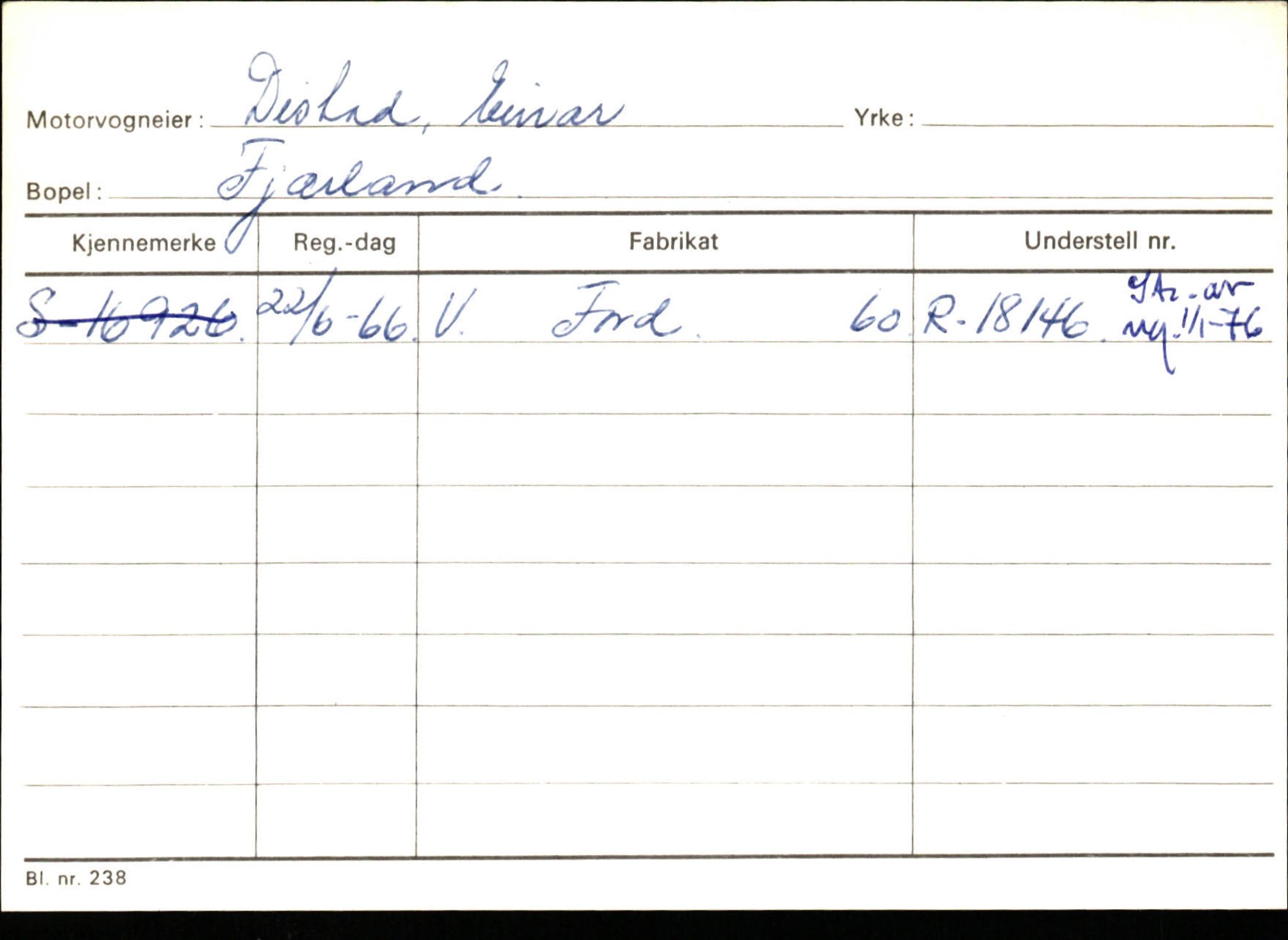 Statens vegvesen, Sogn og Fjordane vegkontor, AV/SAB-A-5301/4/F/L0132: Eigarregister Askvoll A-Å. Balestrand A-Å, 1945-1975, p. 1647