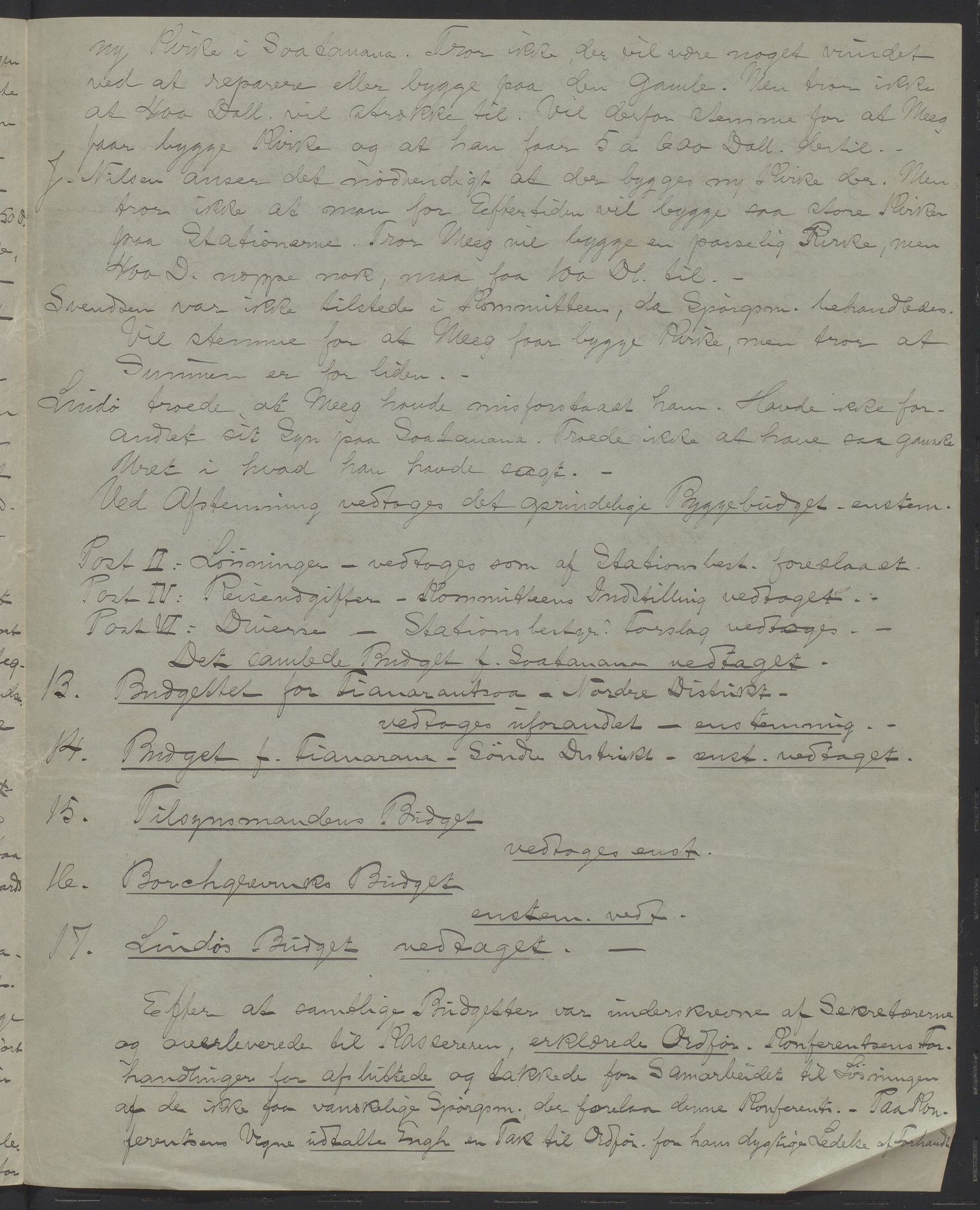 Det Norske Misjonsselskap - hovedadministrasjonen, VID/MA-A-1045/D/Da/Daa/L0036/0011: Konferansereferat og årsberetninger / Konferansereferat fra Madagaskar Innland., 1886