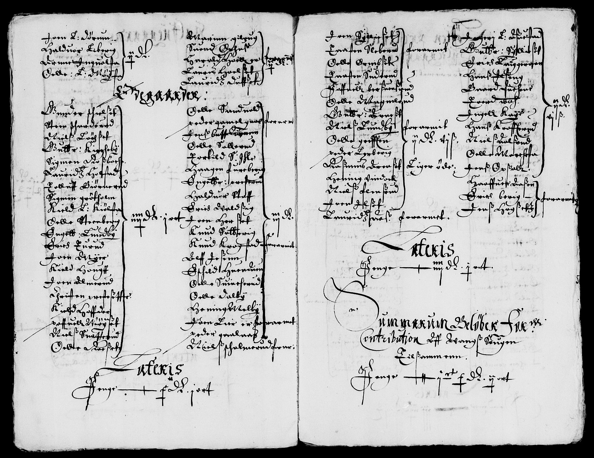 Rentekammeret inntil 1814, Reviderte regnskaper, Lensregnskaper, AV/RA-EA-5023/R/Rb/Rba/L0177: Akershus len, 1643-1644