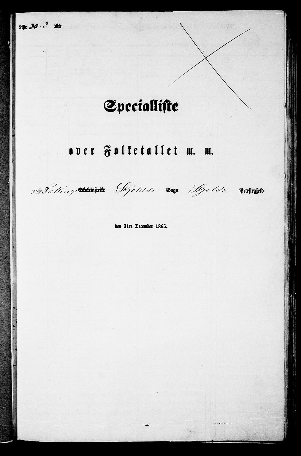 RA, 1865 census for Skjold, 1865, p. 42